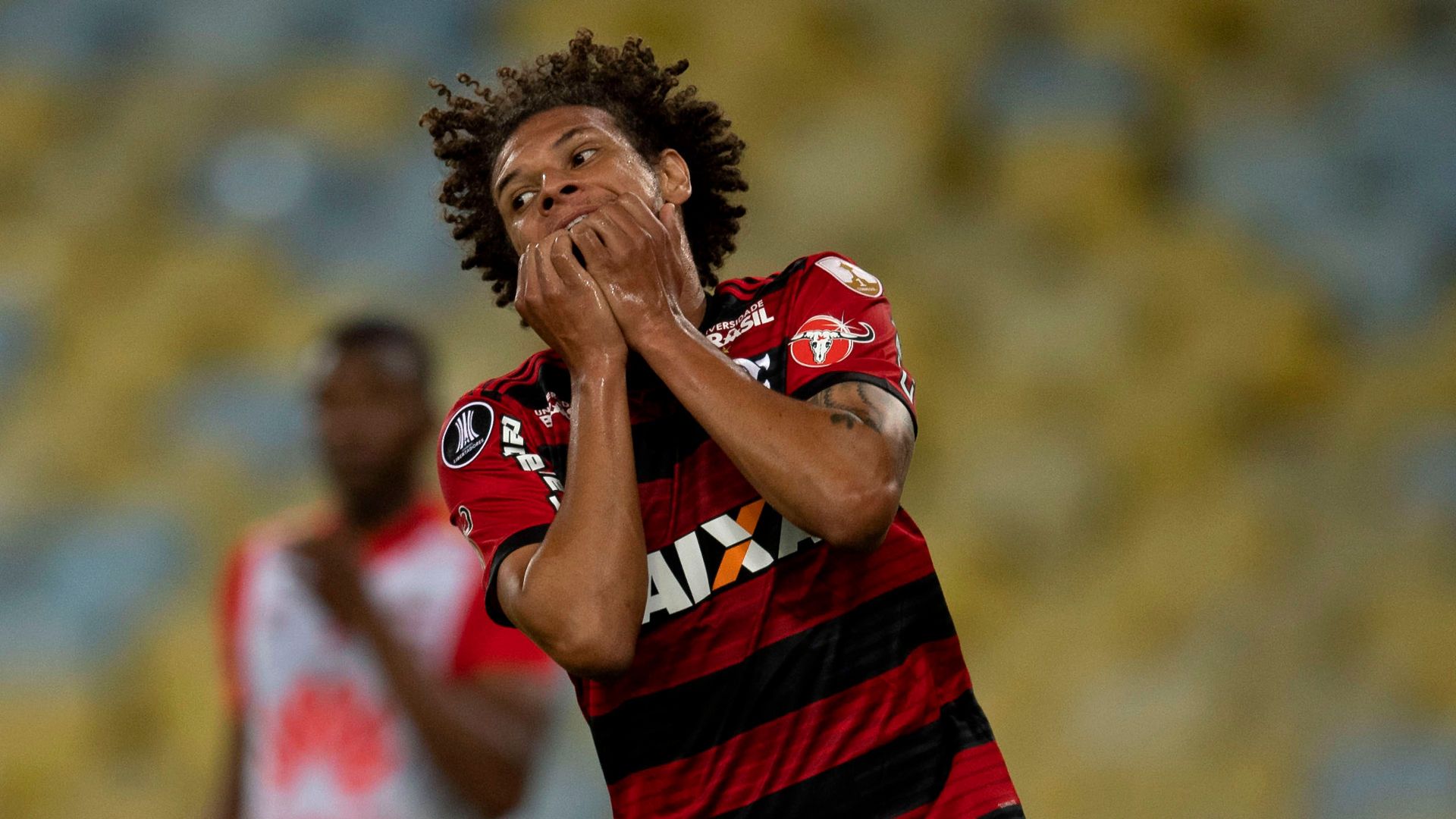 Willian Arao Flamengo Santa Fe 18042018 Copa Libertadores