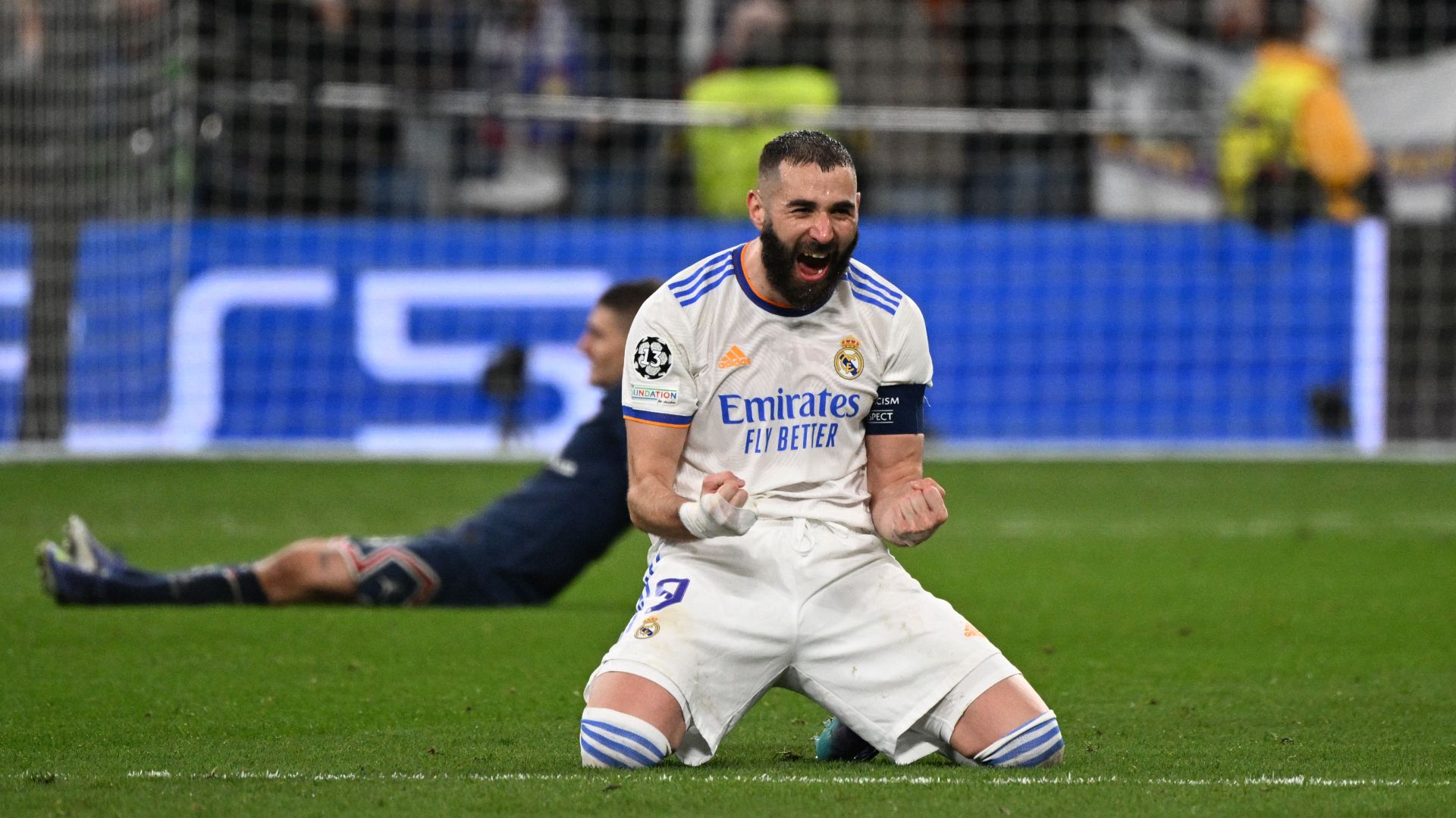 Real Madrid-PSG 2022 Joie Benzema