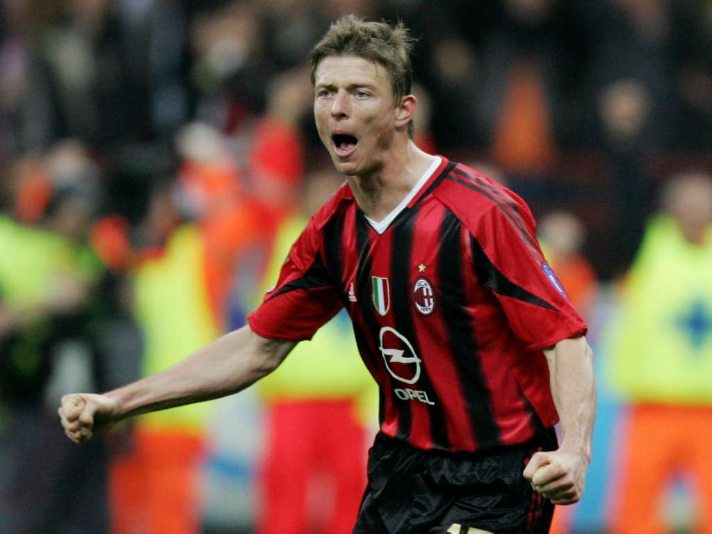 Jon Dahl Tomasson Milan Parma Serie A 23042005