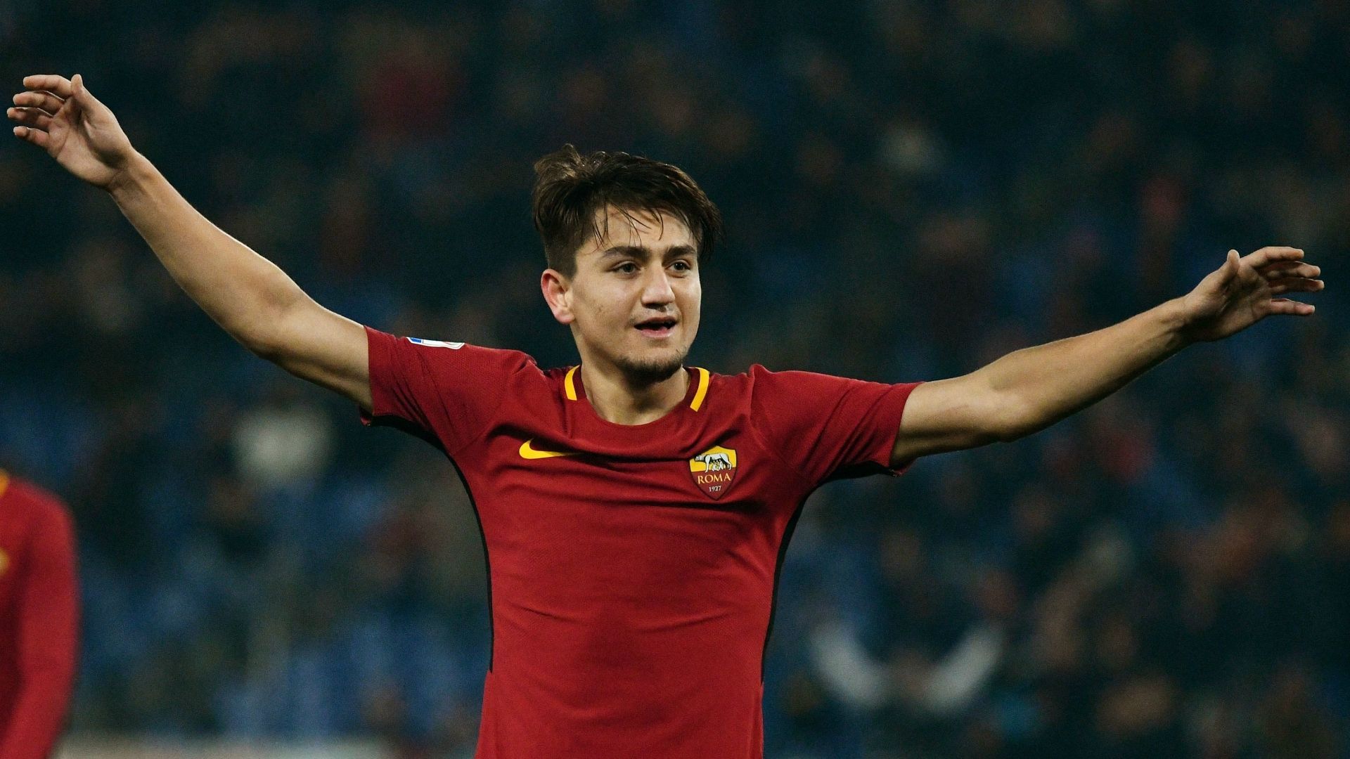 Cengiz Under Roma Benevento Serie A 02112018
