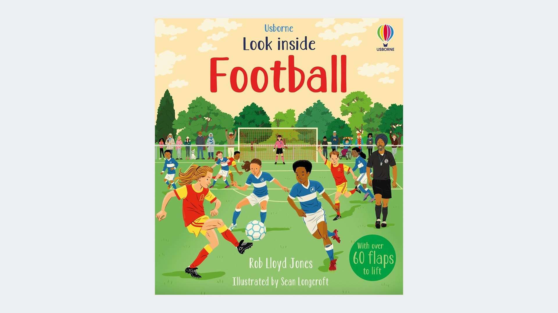 Look Inside Football by Rob Lloyd Jones