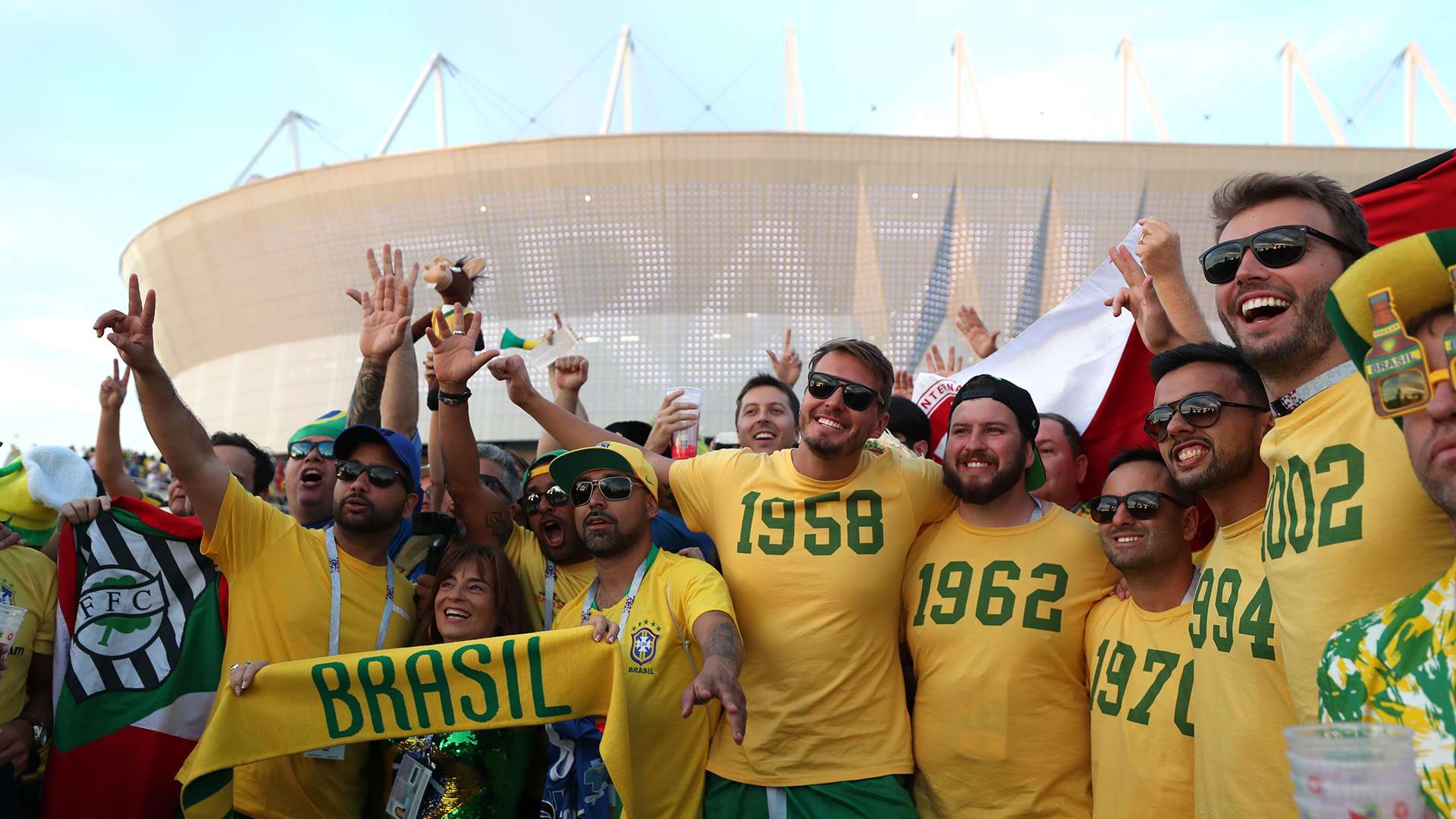Fans Brazil Switzerland World Cup 17062018