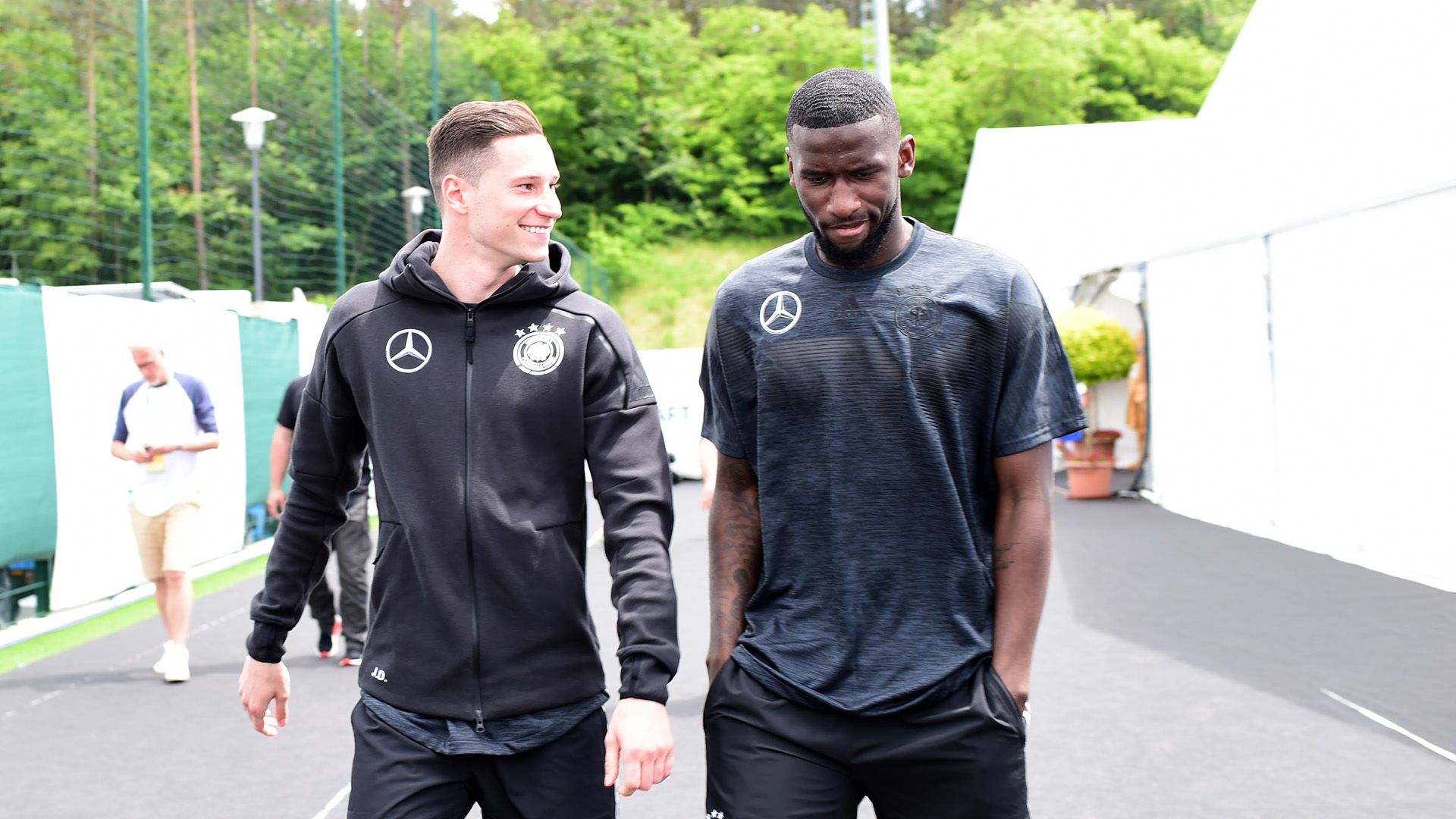 Julian Draxler Antonio Rüdiger DFB 2018