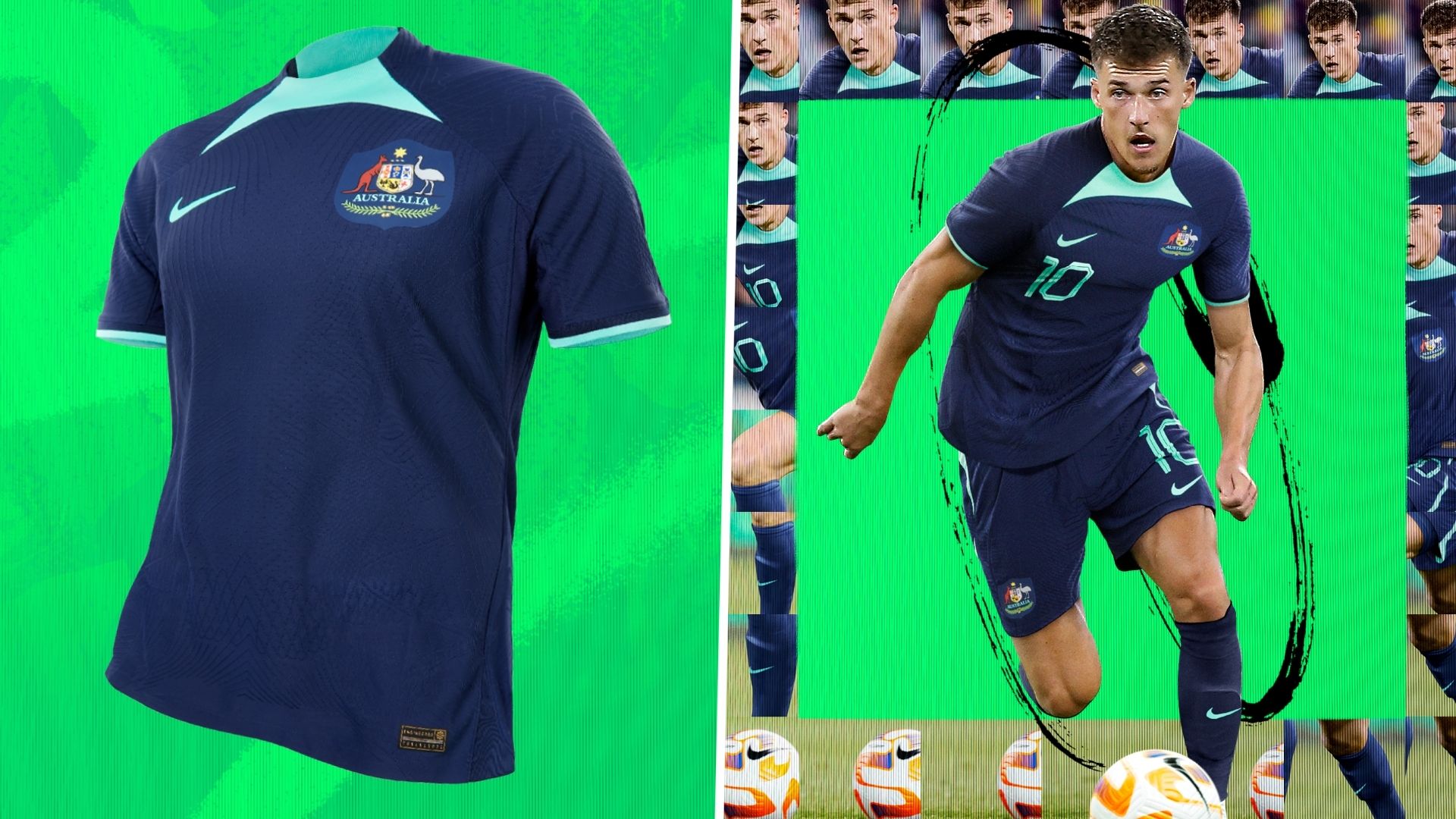 Australia away kit World Cup 2022