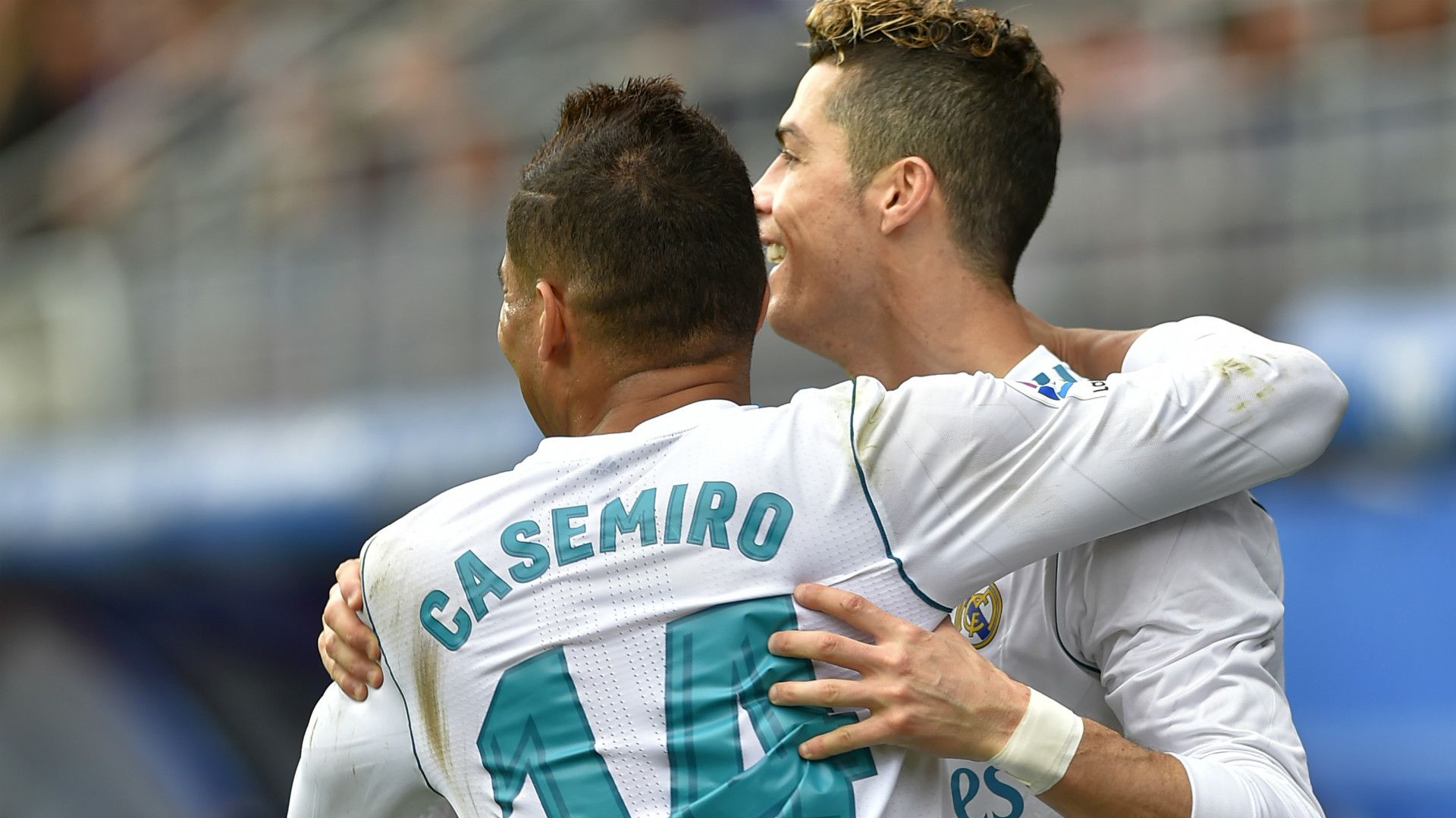 Casemiro Cristiano Ronaldo Eibar Real Madrid LaLiga