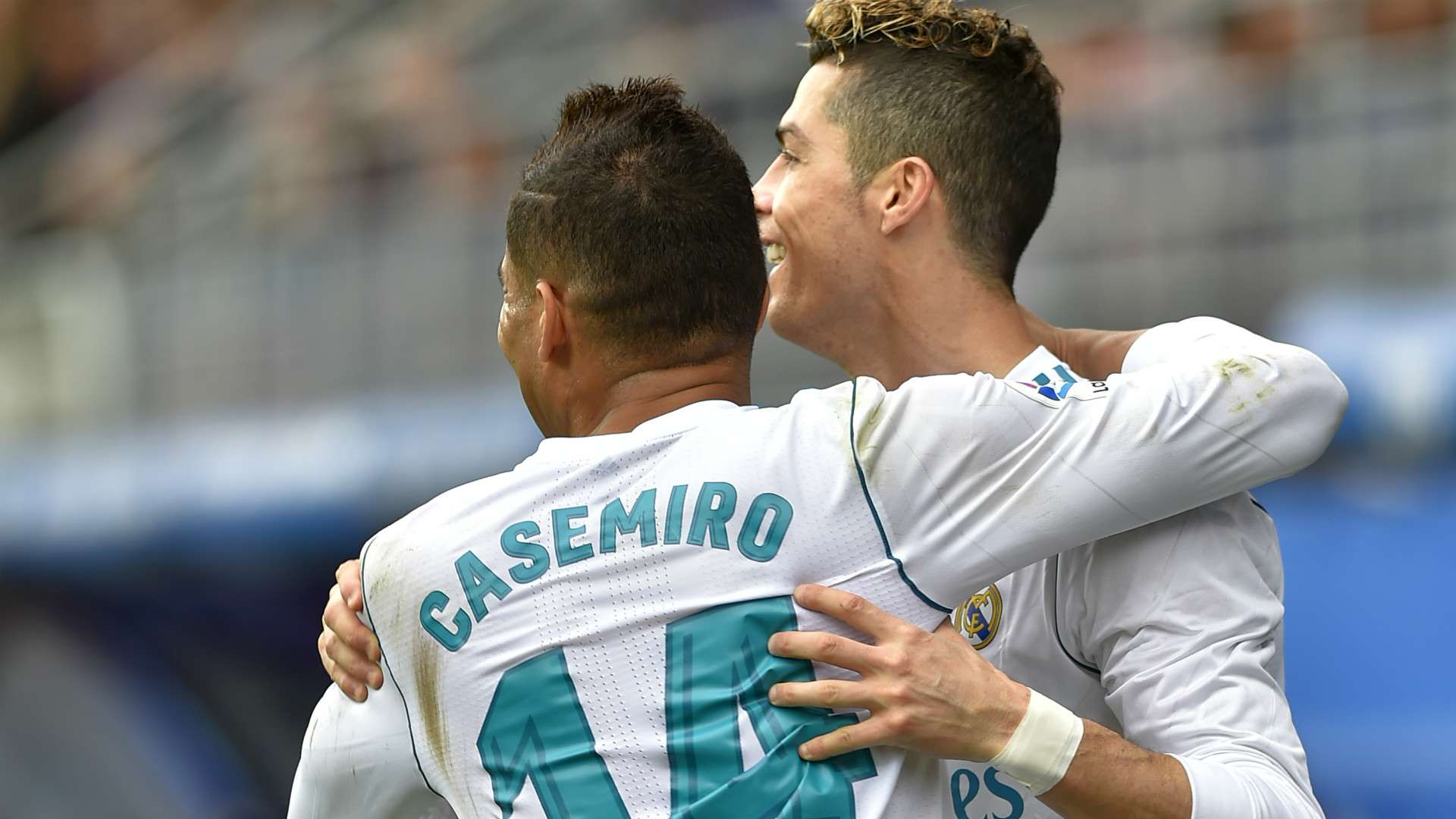Casemiro Cristiano Ronaldo Eibar Real Madrid LaLiga