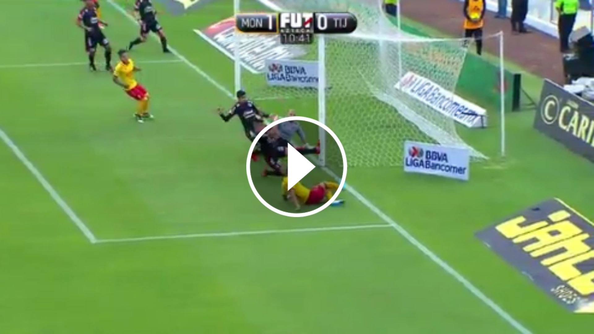 Gol Morelia vs Xolos 4tos Clausura 2017