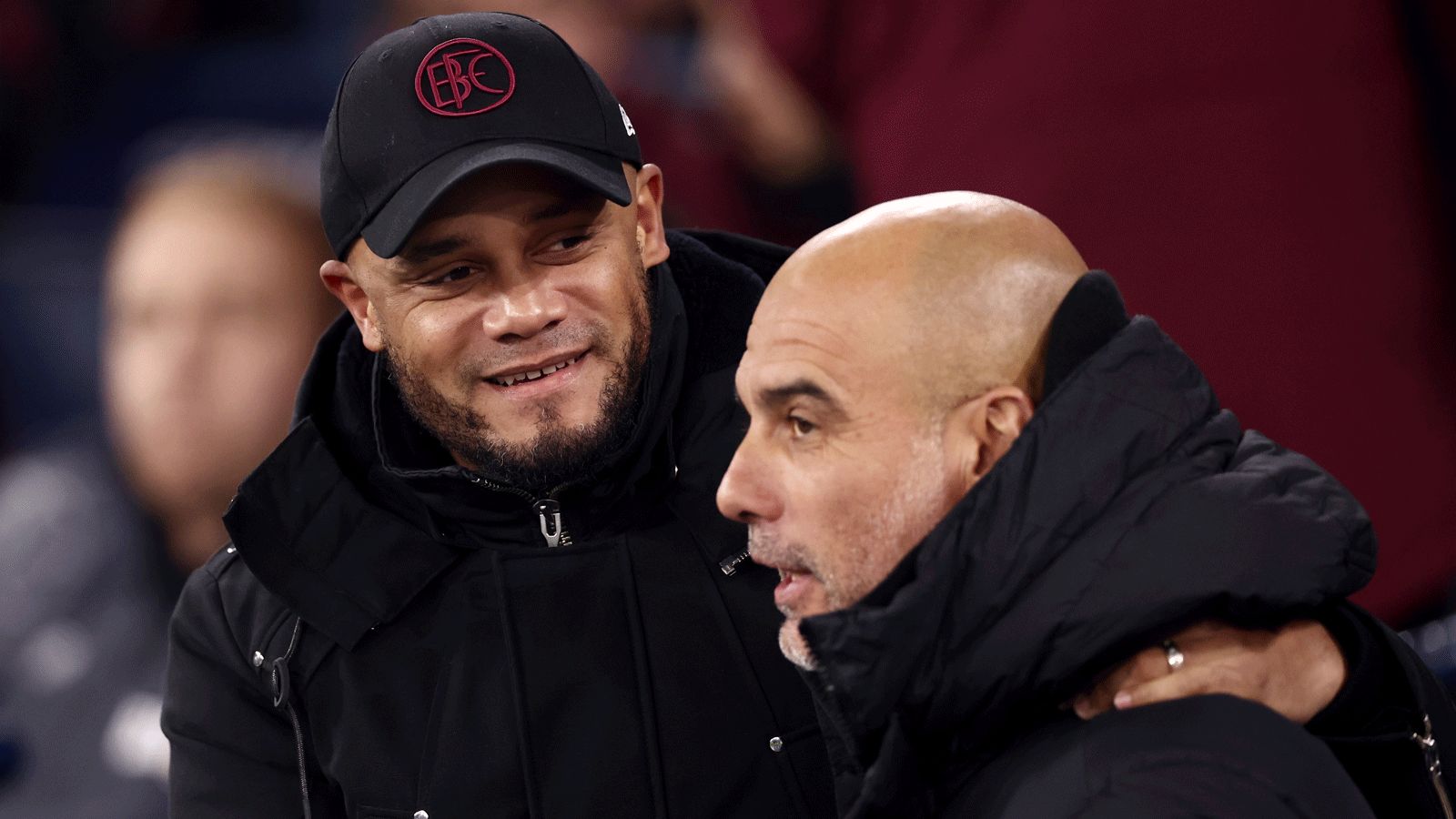 Vincent Kompany, Pep Guardiola