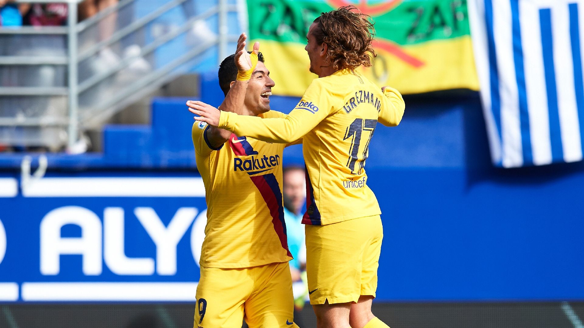 Luis Suarez Griezmann Barcelona 19102019