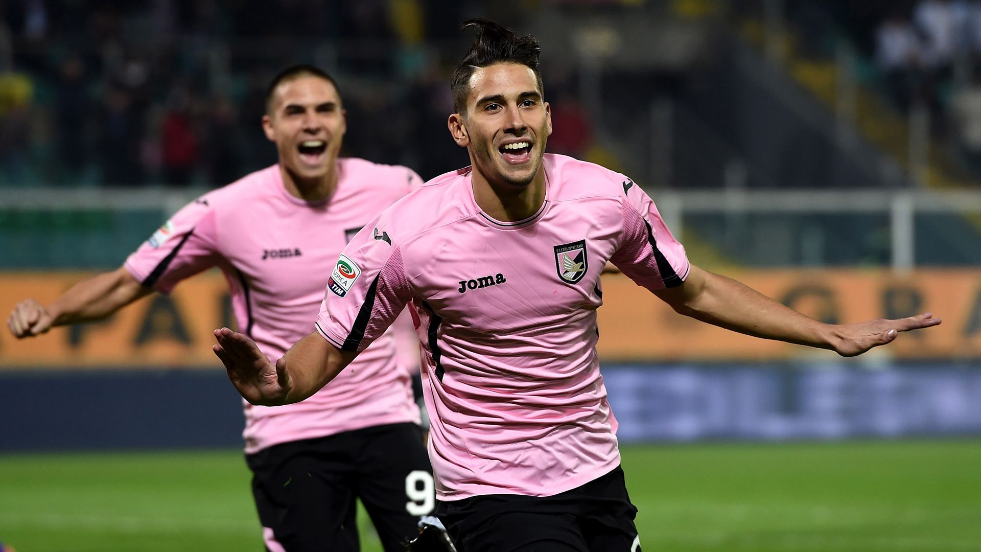 Edoardo Goldaniga Palermo v Frosinone Calcio 12.12.2015