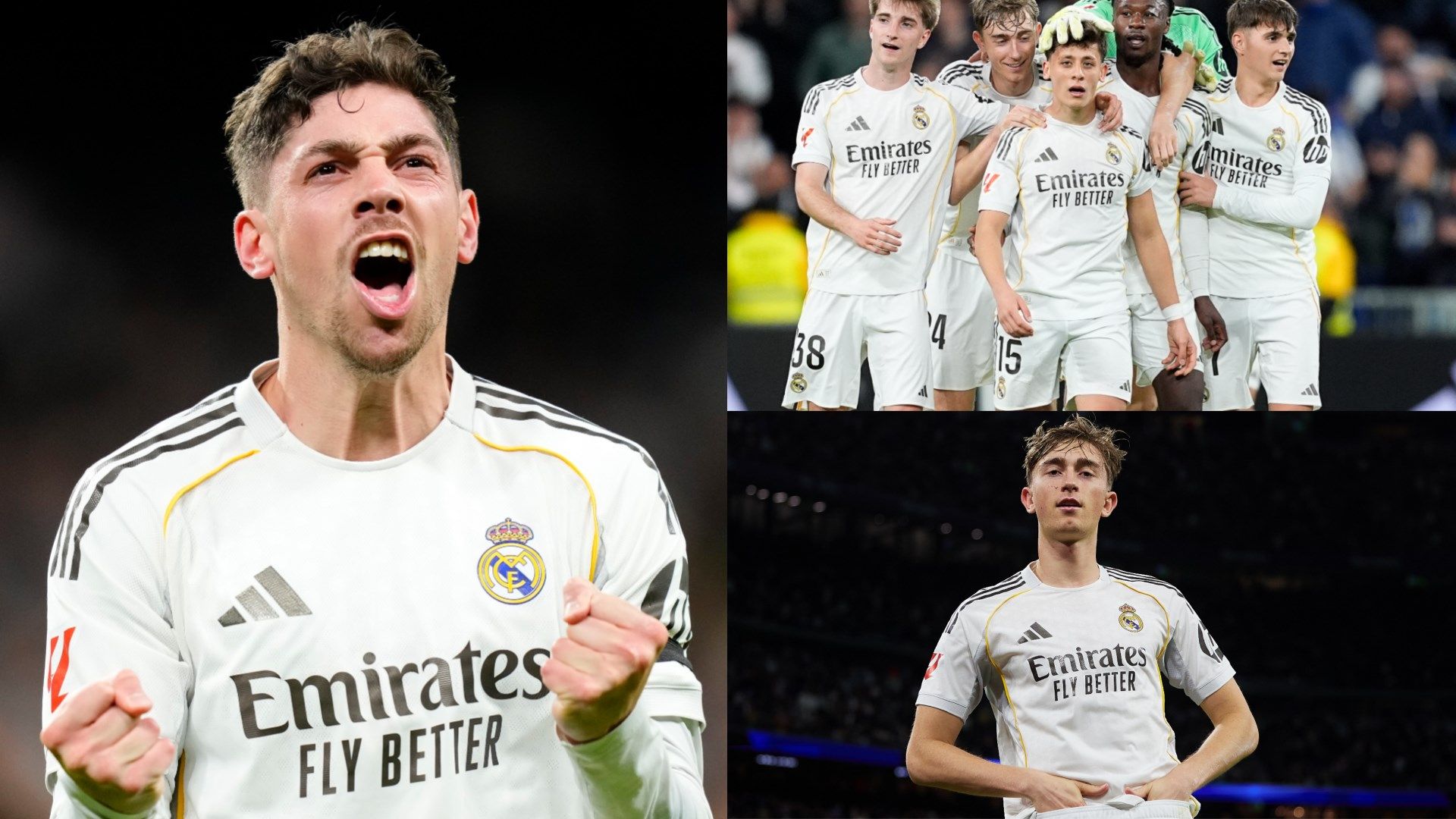 Valverde Guler Huijsen Real Madrid GFX