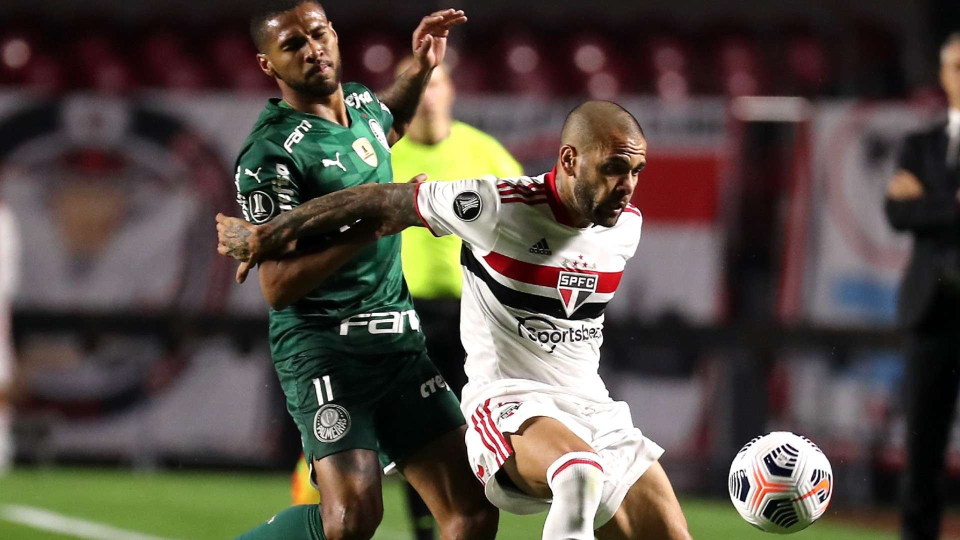 Wesley Daniel Alves São Paulo Palmeiras Libertadores 10 08 2021