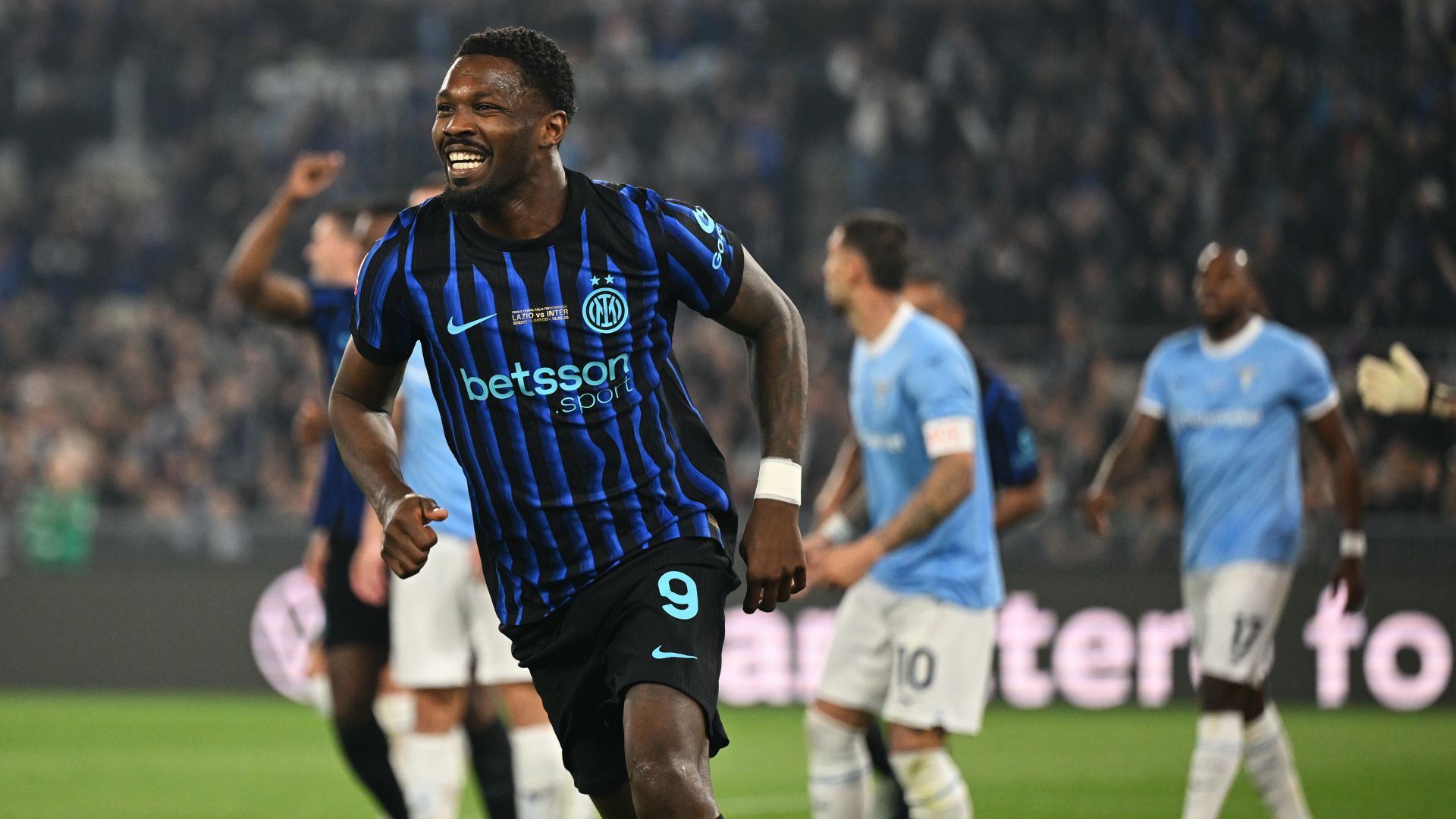 Marcus Thuram Lazio Inter Coppa Italia