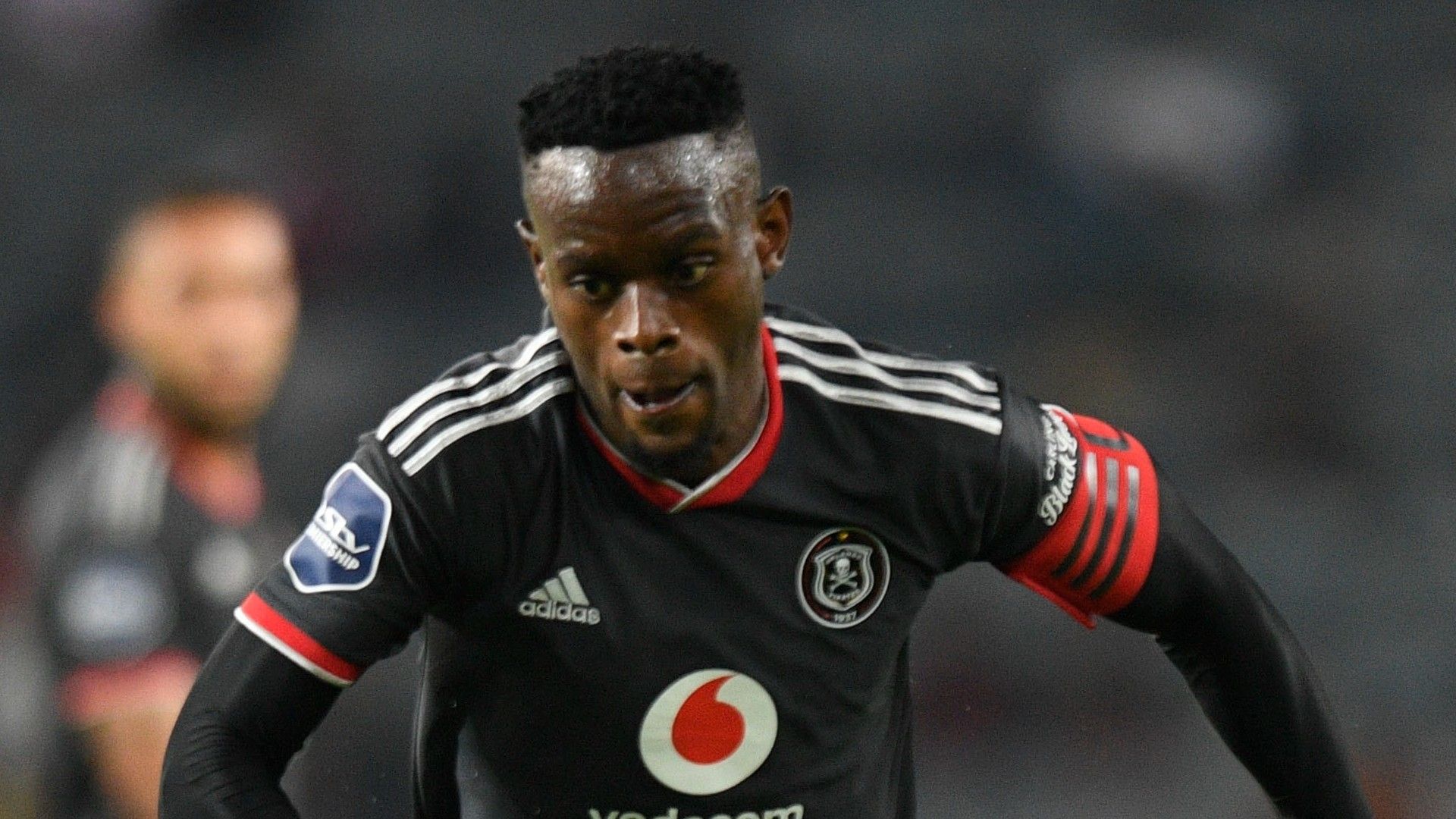 Innocent Maela of Orlando Pirates FC.
