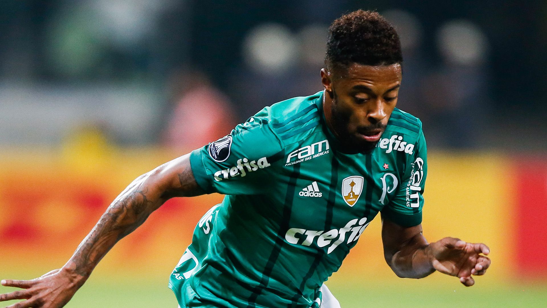 Michel Bastos Palmeiras Atletico Tucuman Libertadores 24052017