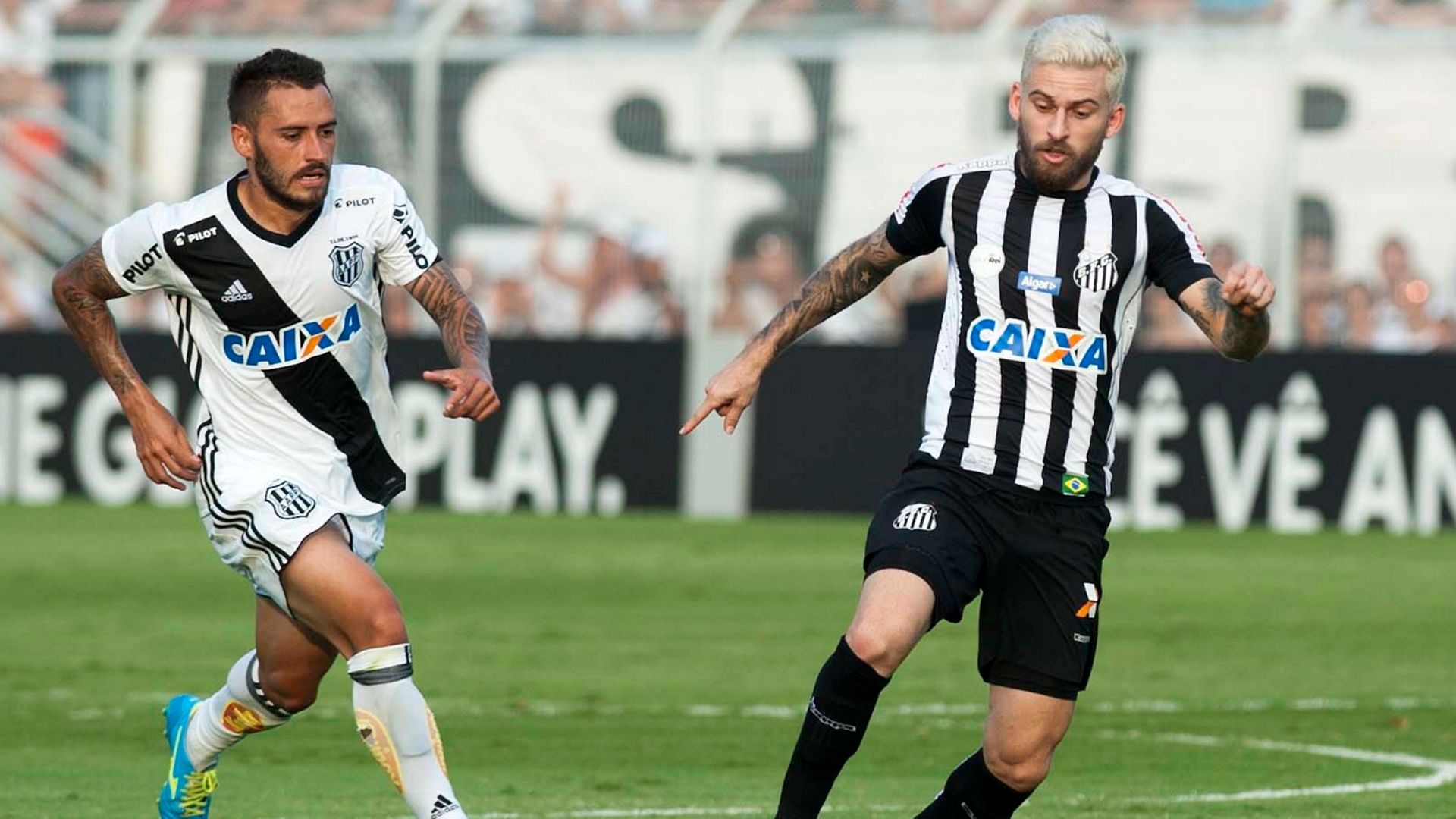 Lucas Lima Santos Ponte Preta Brasileirao Serie A 12102017