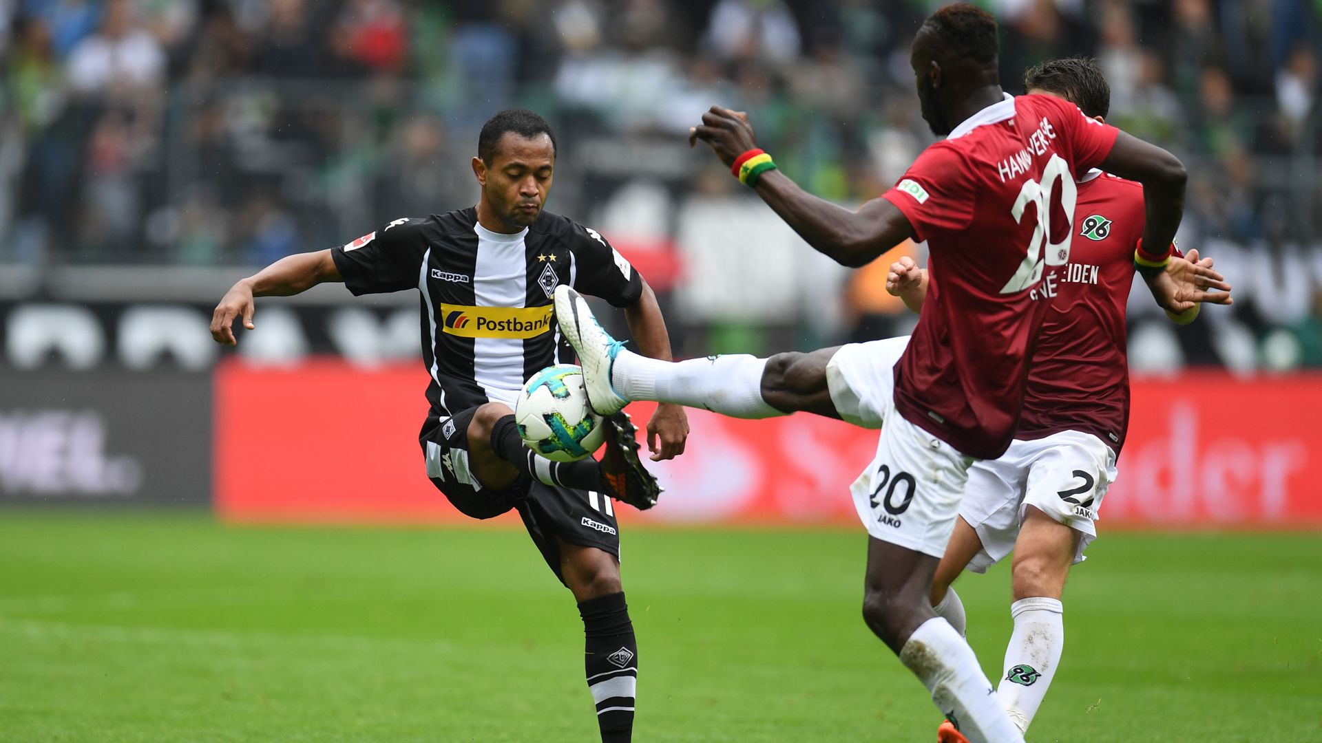 Raffael, Gladbach - Hannover, Bundesliga, 09302017