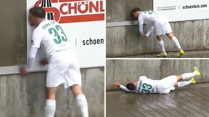 Chemie Leipzig horror injury