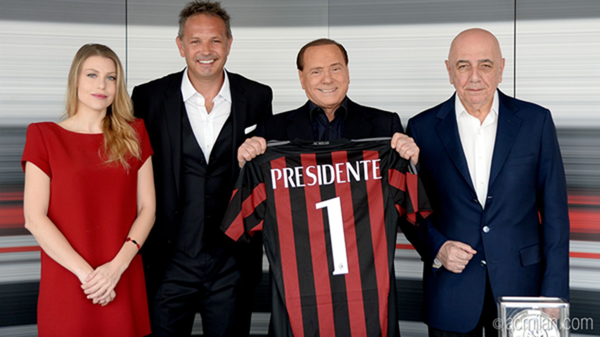 Barbara Berlusconi Mihajlovic Galliani Milan