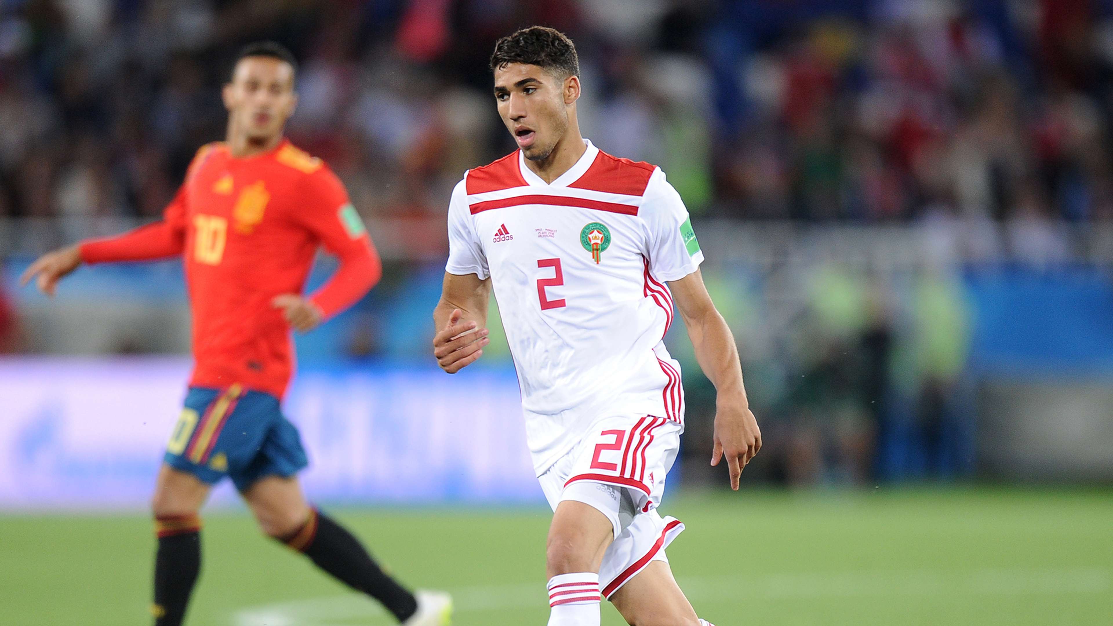 Achraf Hakimi Morocco Spain World Cup 2018 250618
