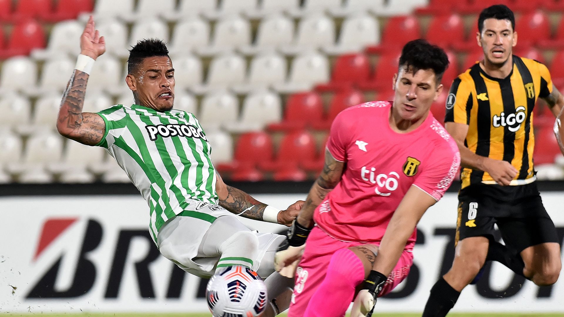 Guaraní Atlético Nacional Copa Libertadores 2021