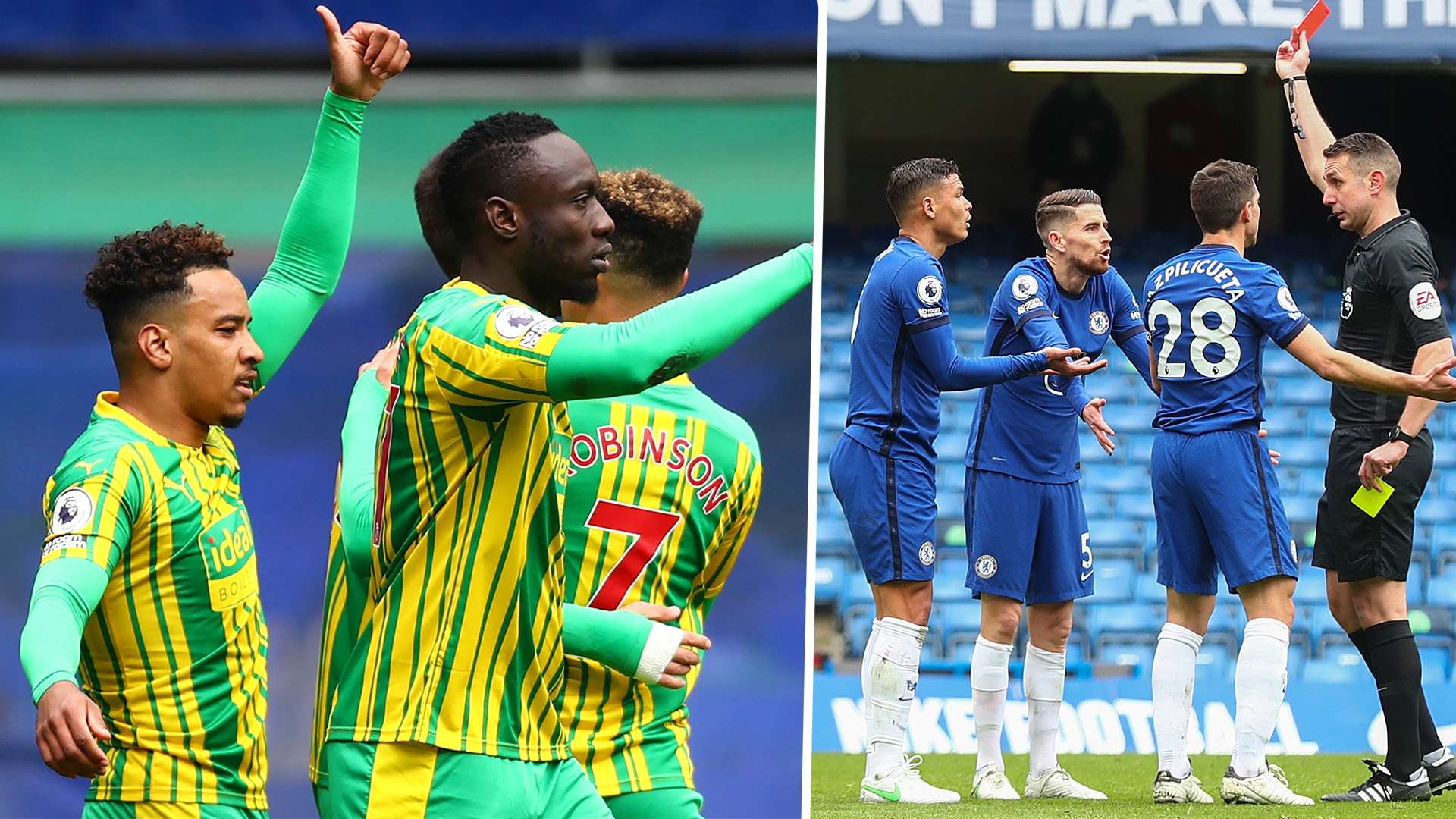 Matheus Pereira West Brom Thiago Silva Chelsea 2020-21