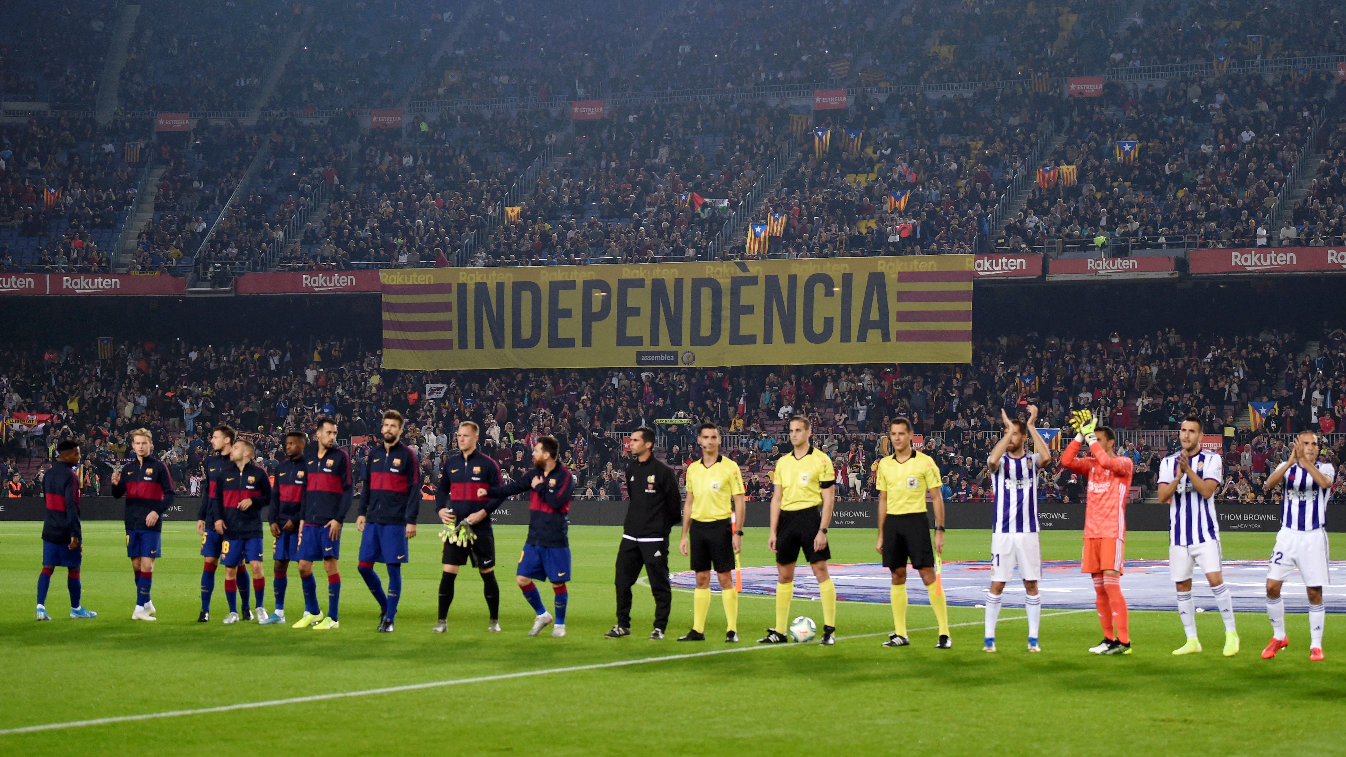 Barcelona Valladolid Independencia LaLiga 29102019