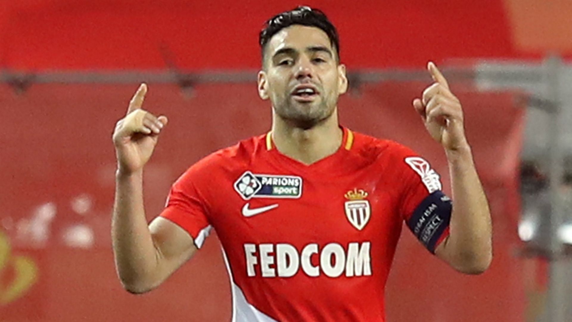 Radamel Falcao Monaco v Montpellier  French League Cup semifinal 31012018