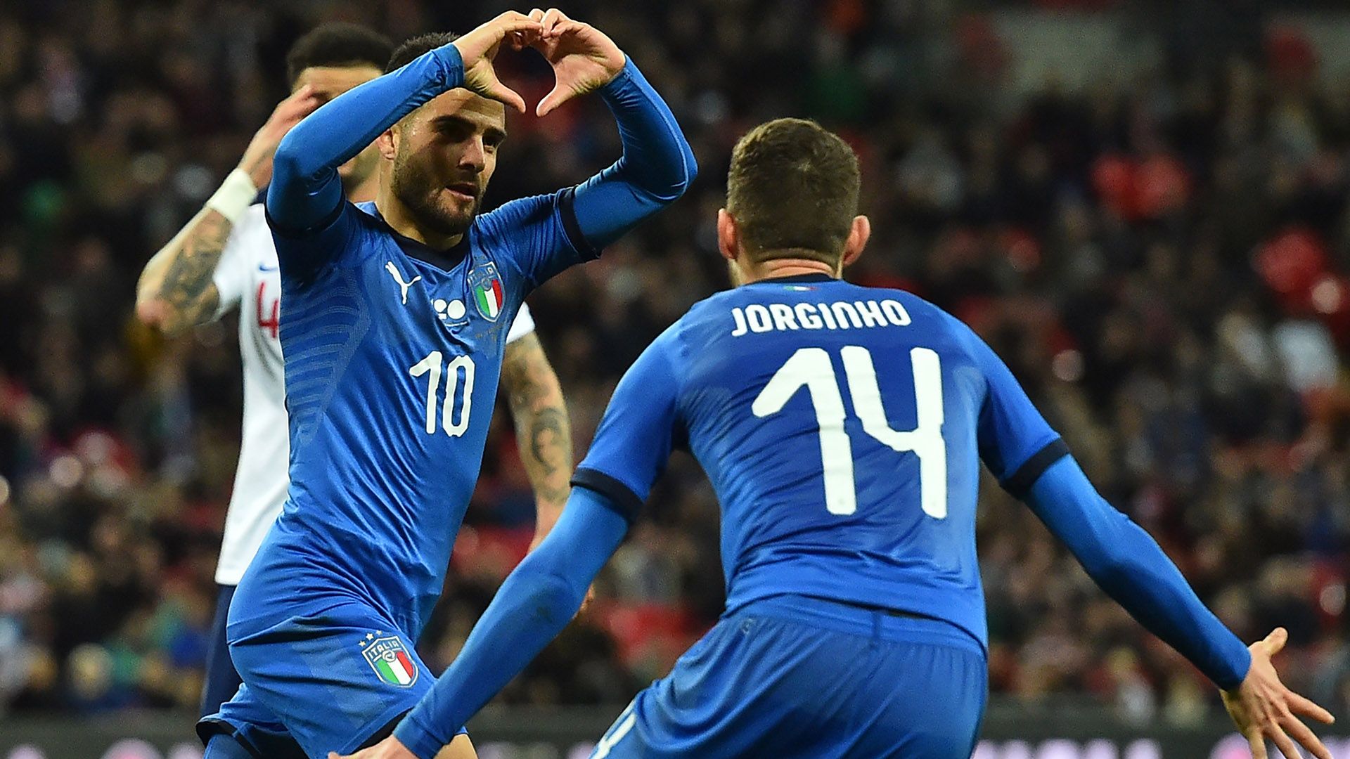 Lorenzo Insigne England Italy