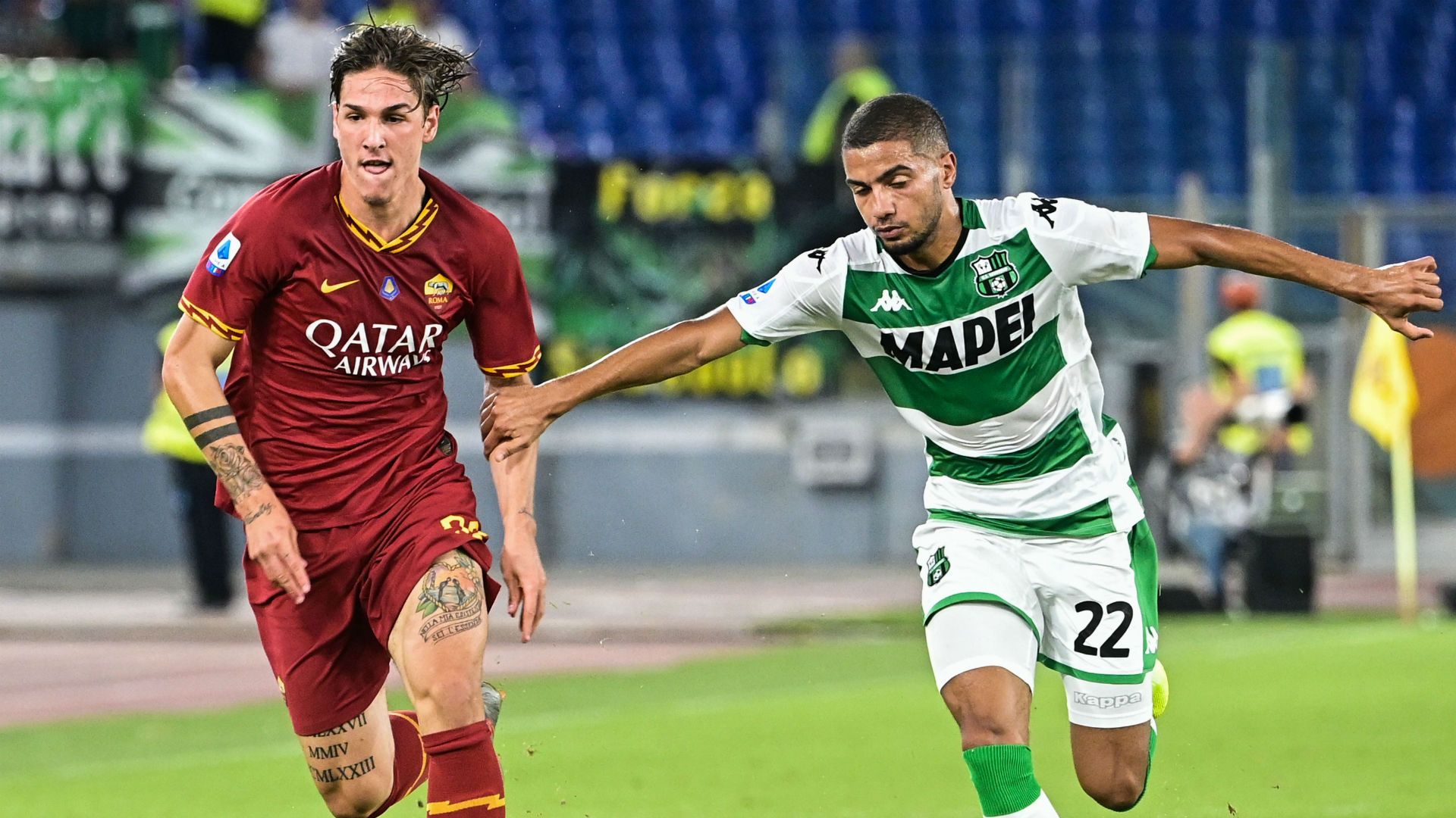 Nicolò Zaniolo Roma Sassuolo