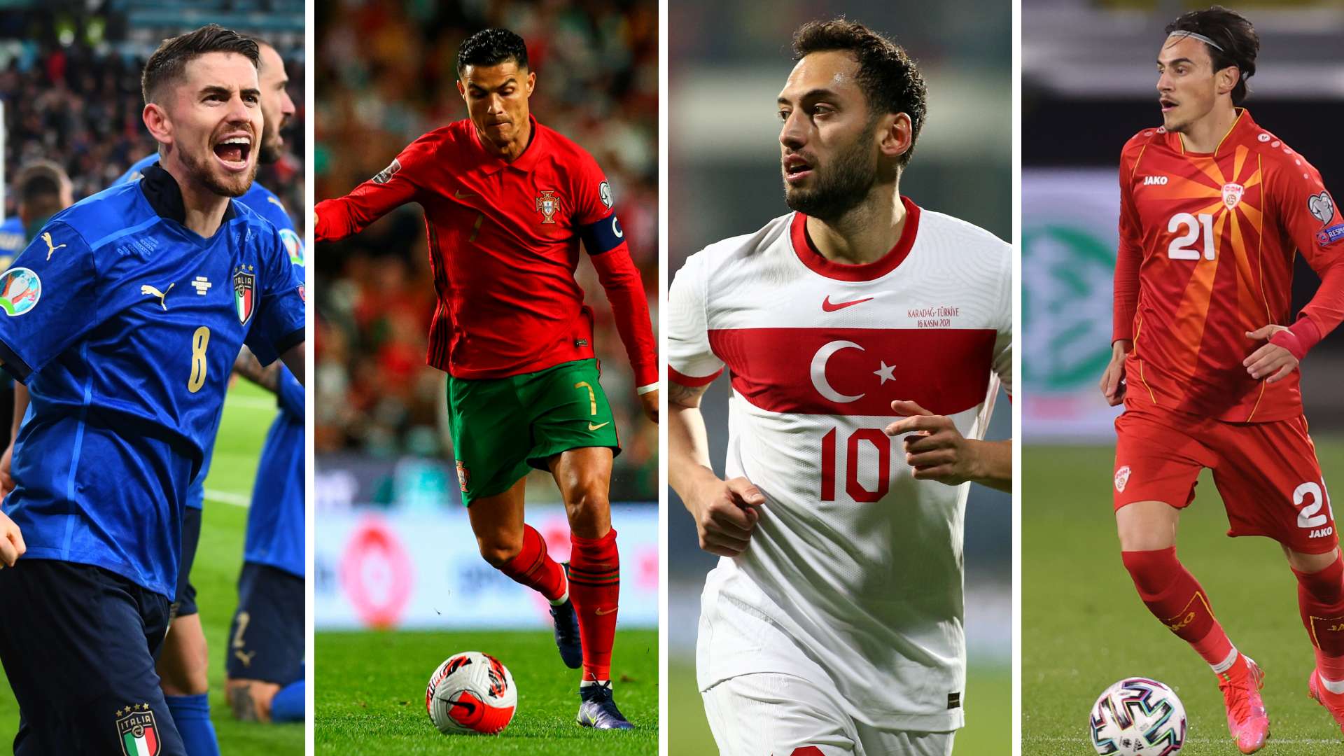 Jorginho, Ronaldo, Çalhanoğlu, Eljif Elmas