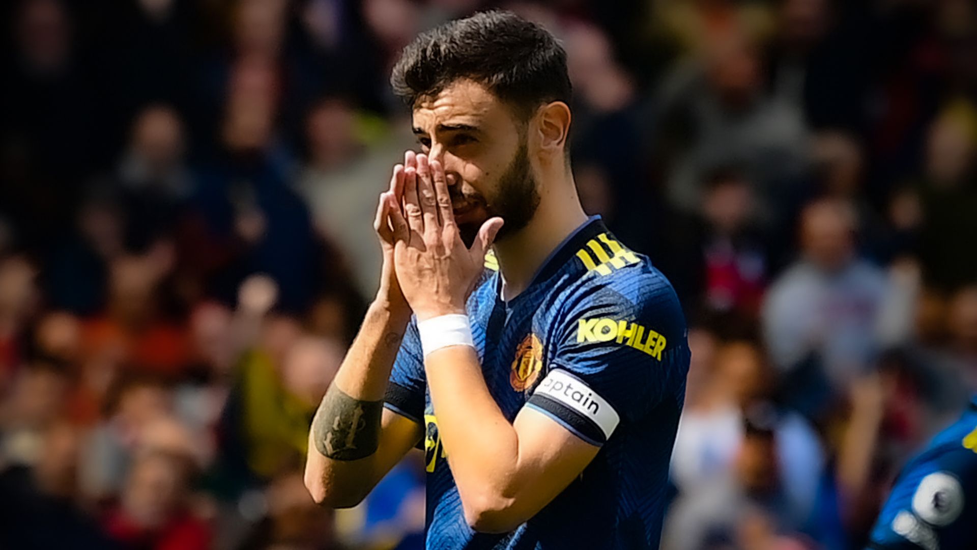 Bruno Fernandes, Arsenal vs Man Utd 2021-22