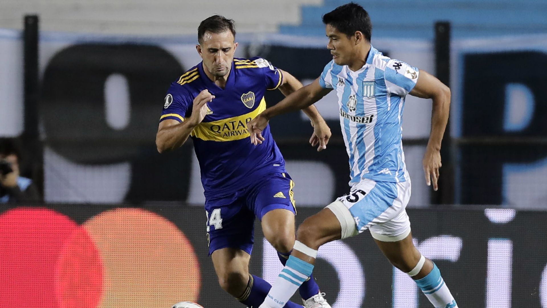 Izquierdoz Melgarejo Racing Boca Copa Libertadores 16122020