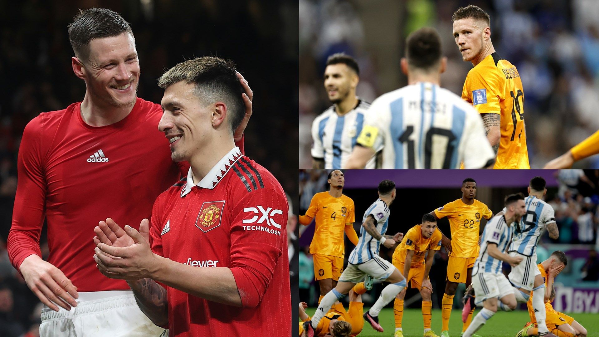 Lisandro Martinez Wout Weghorst split 