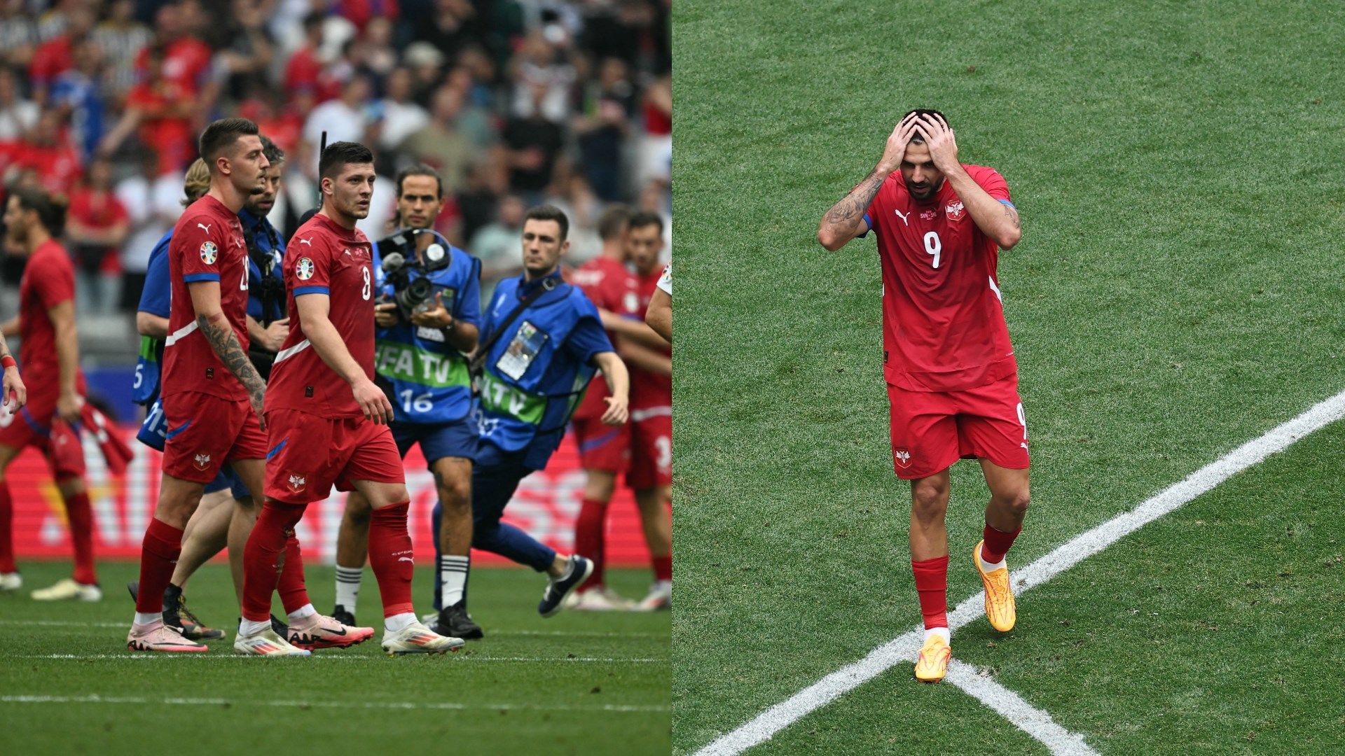 Mitrovic Savic Serbia Slovenia EURO 2024