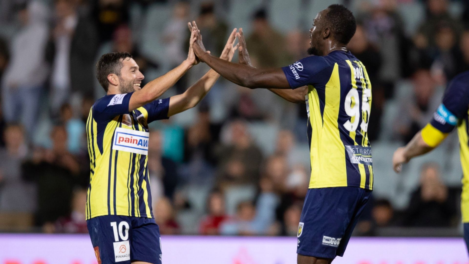 Tommy Oar/Usain Bolt