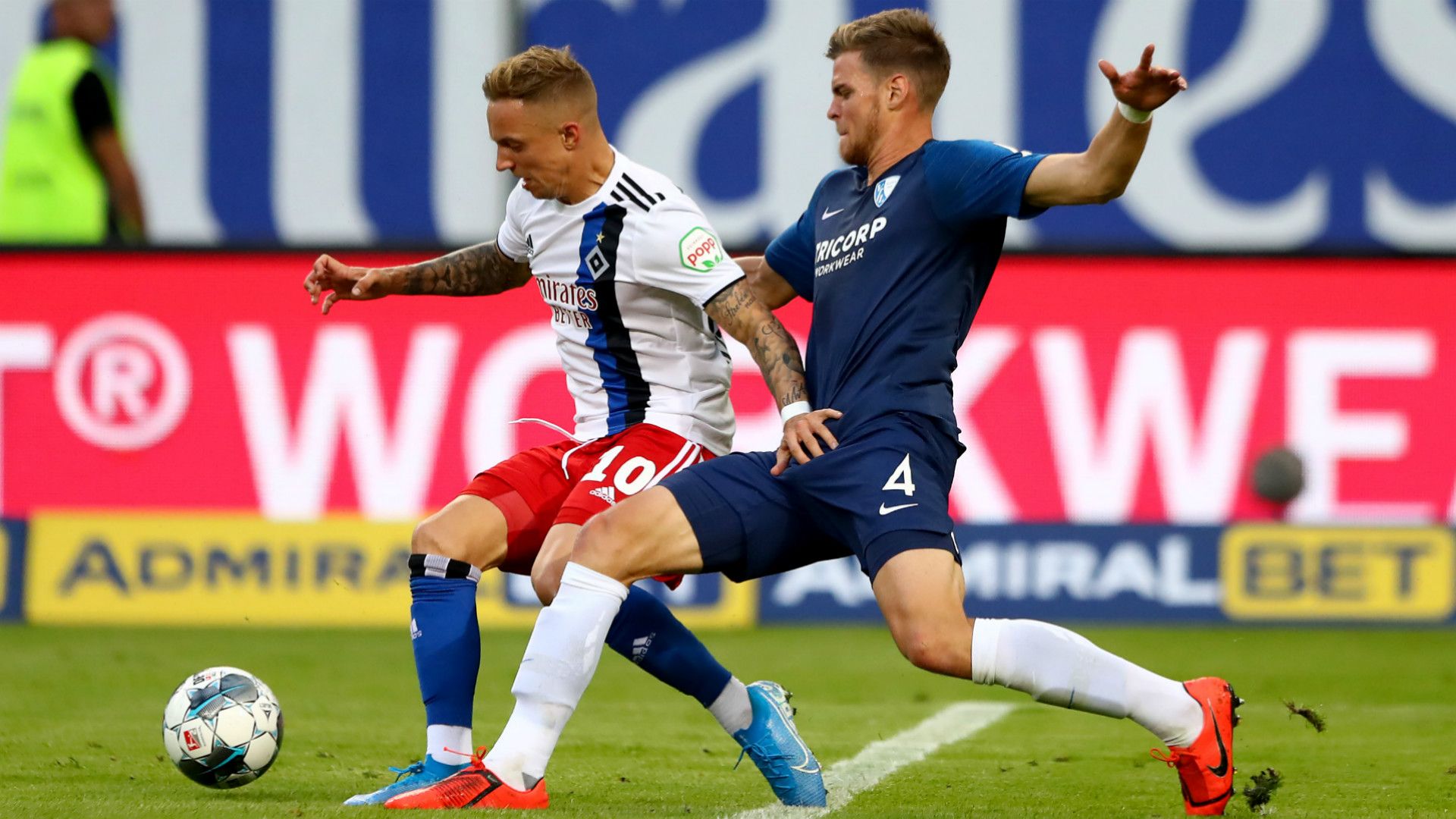 Sonny Kittel Simon Lorenz Hamburger SV VfL Bochum 2019