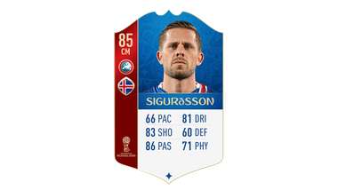 FIFA 18 UEFA World Cup Ratings Sigurdsson
