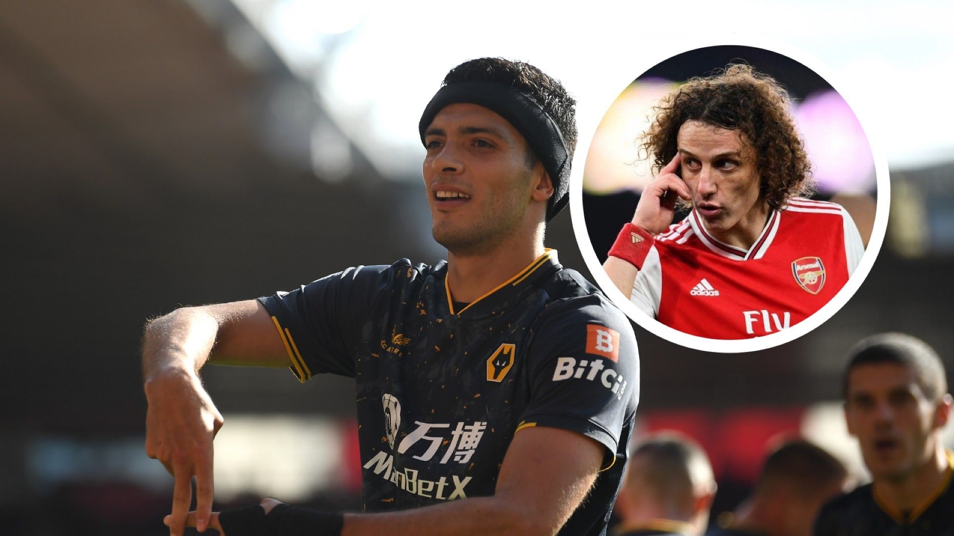 Raúl Jiménez David Luiz