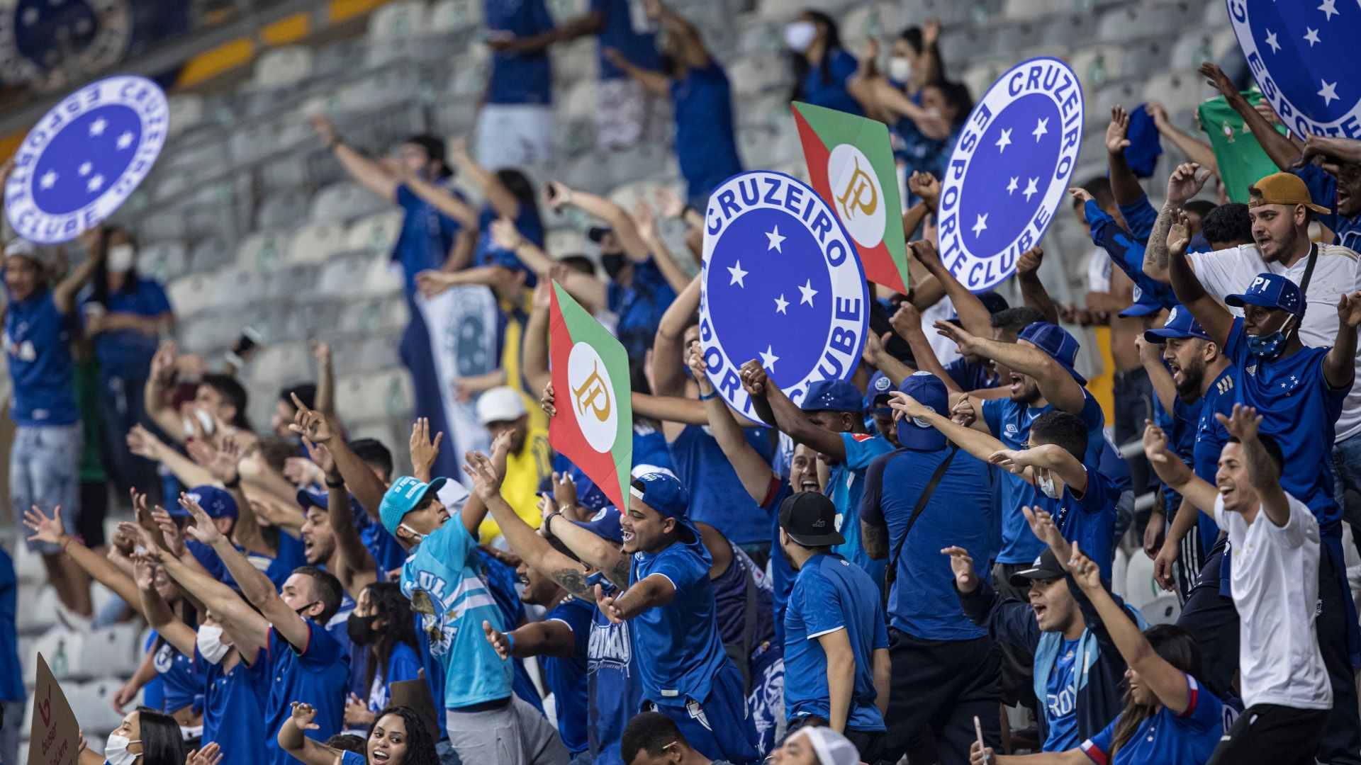 Torcida do Cruzeiro no Mineirão, Série B, 20082021