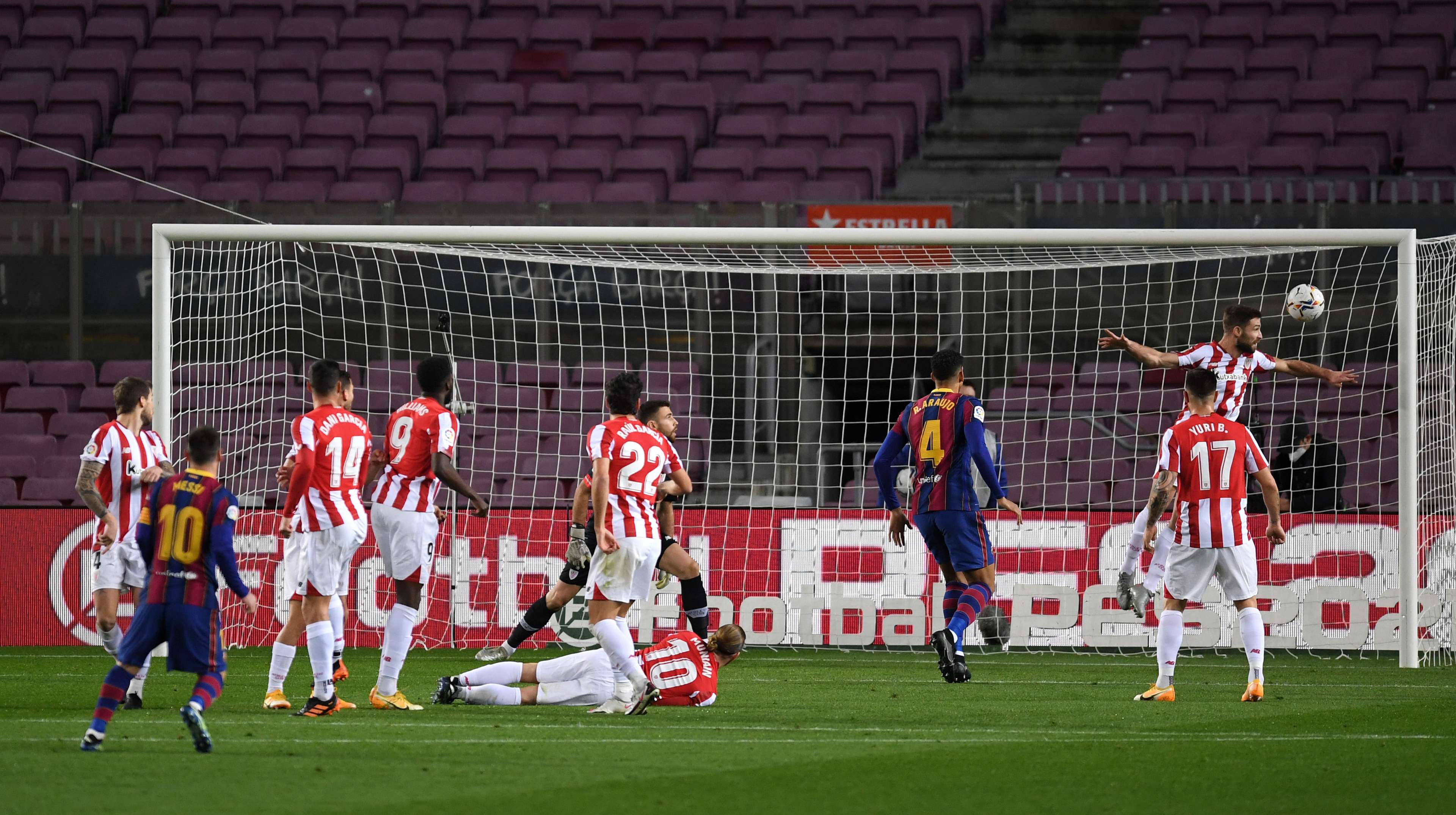 Lionel Messi Freekick Goal vs. Athletic Bilbao 01/31/21