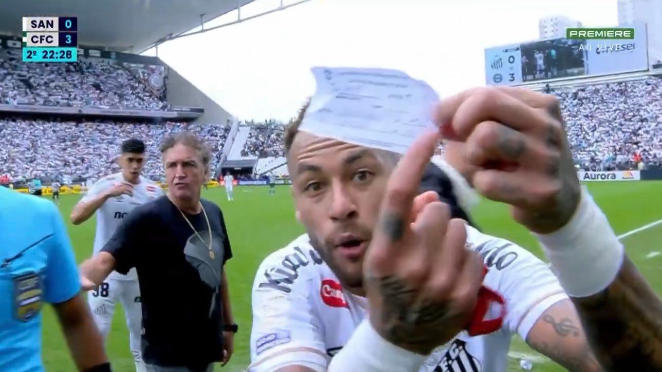 Neymar Santos Coritiba 2026