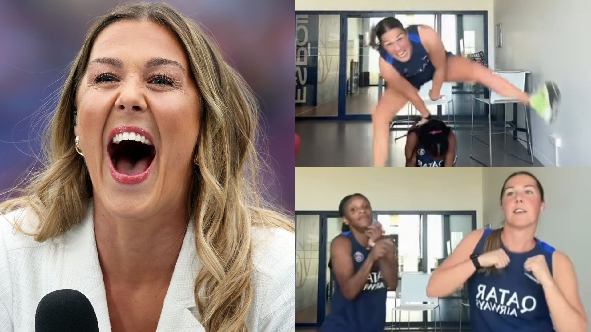 Mary Earps dance PSG pre-season 2025