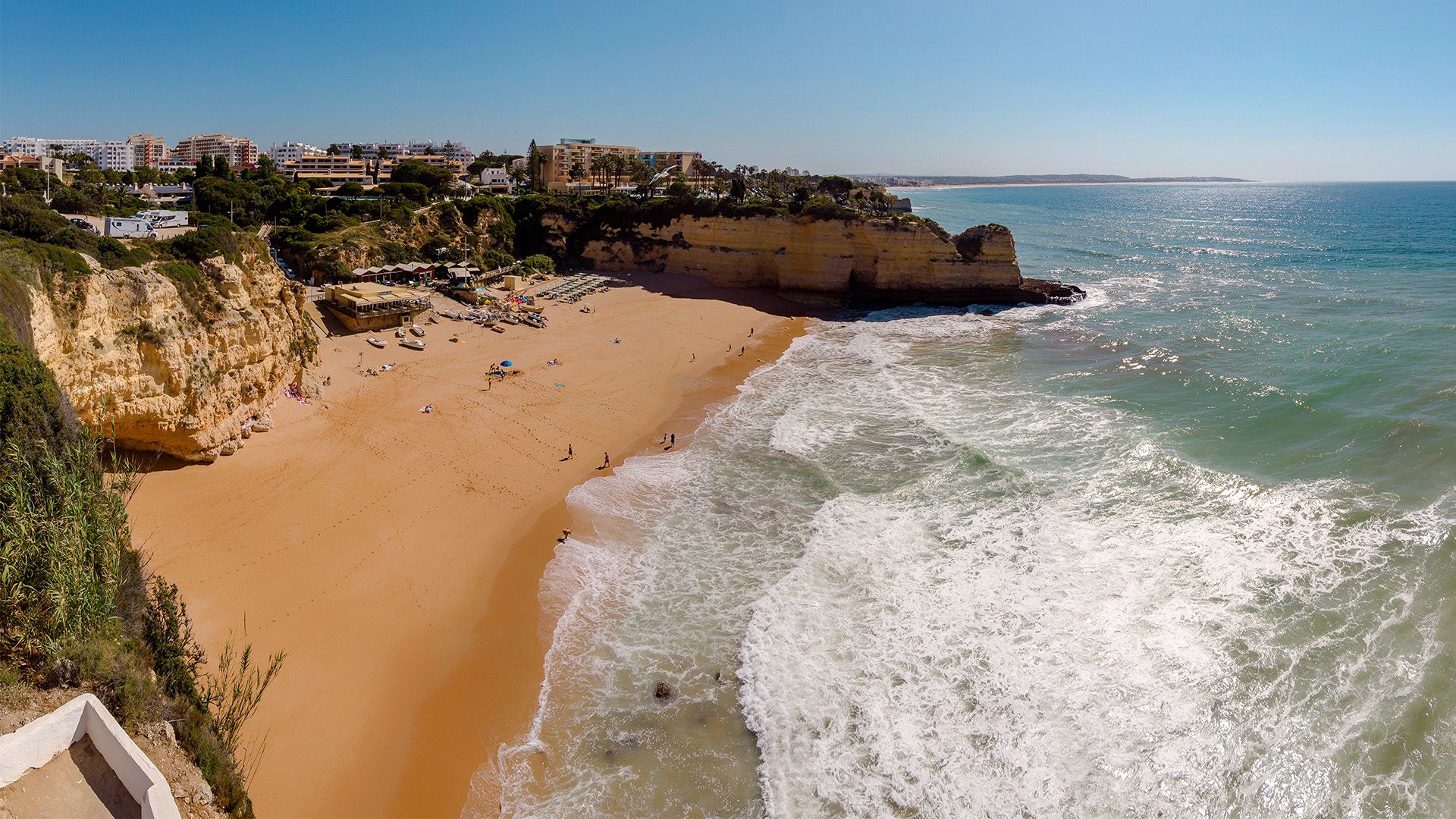 Praia da Rocha beach