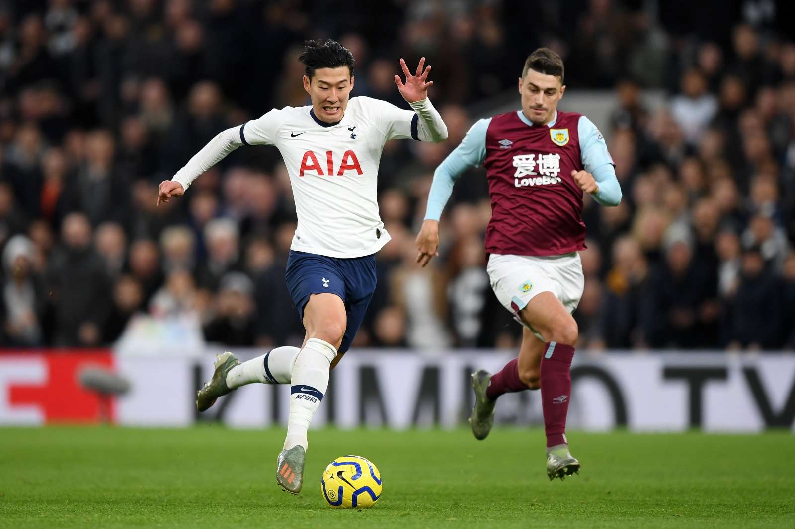 손흥민 번리전 드리블