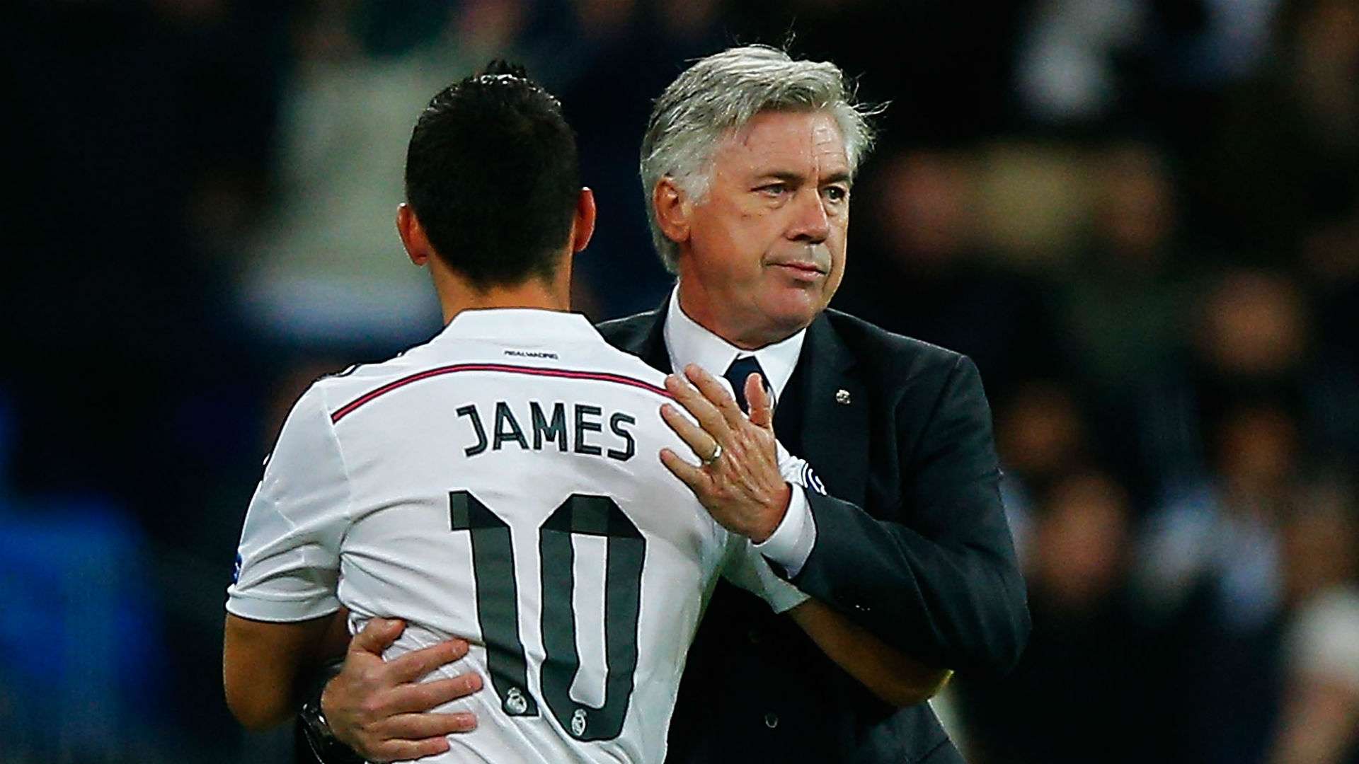 James Rodríguez & Carlo Ancelotti en Real Madrid