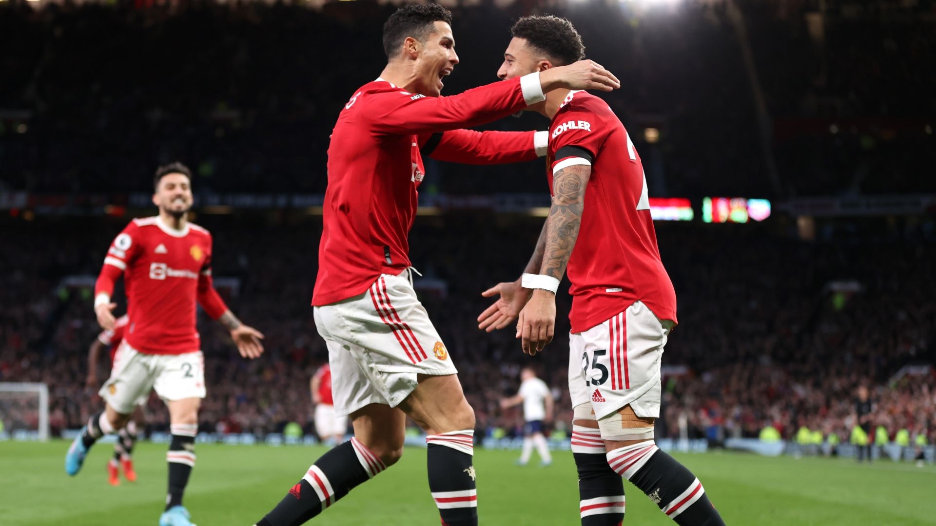 Cristiano Ronaldo Jadon Sancho 2021-22