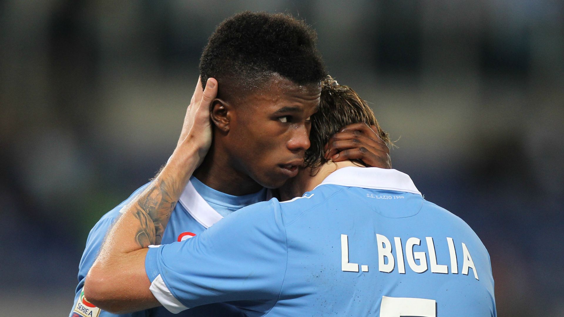 Keita Baldè Lucas Biglia Lazio 2016-17