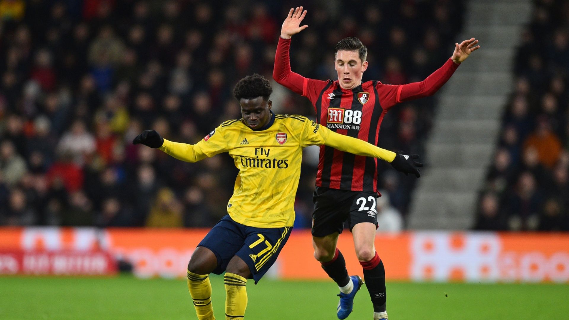 Bukayo Saka Arsenal 2019-20