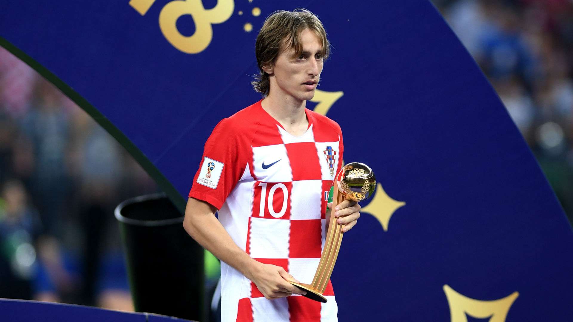 france croatia - luka modric - golden ball - world cup - 15072018